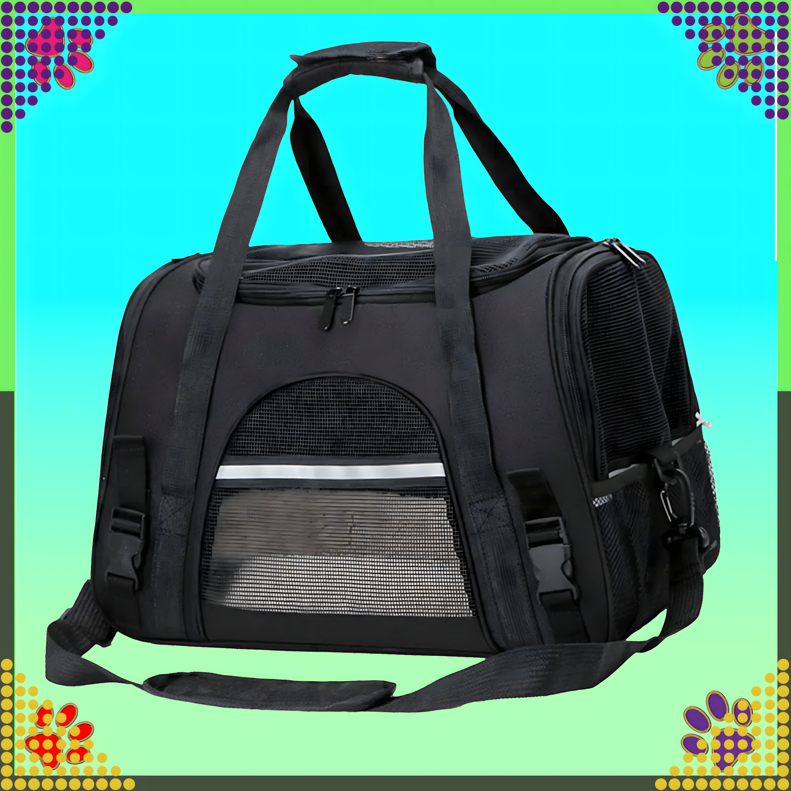 Suur transpordikott koera, kassi, jänese ja teiste loomade aedikule, autosse