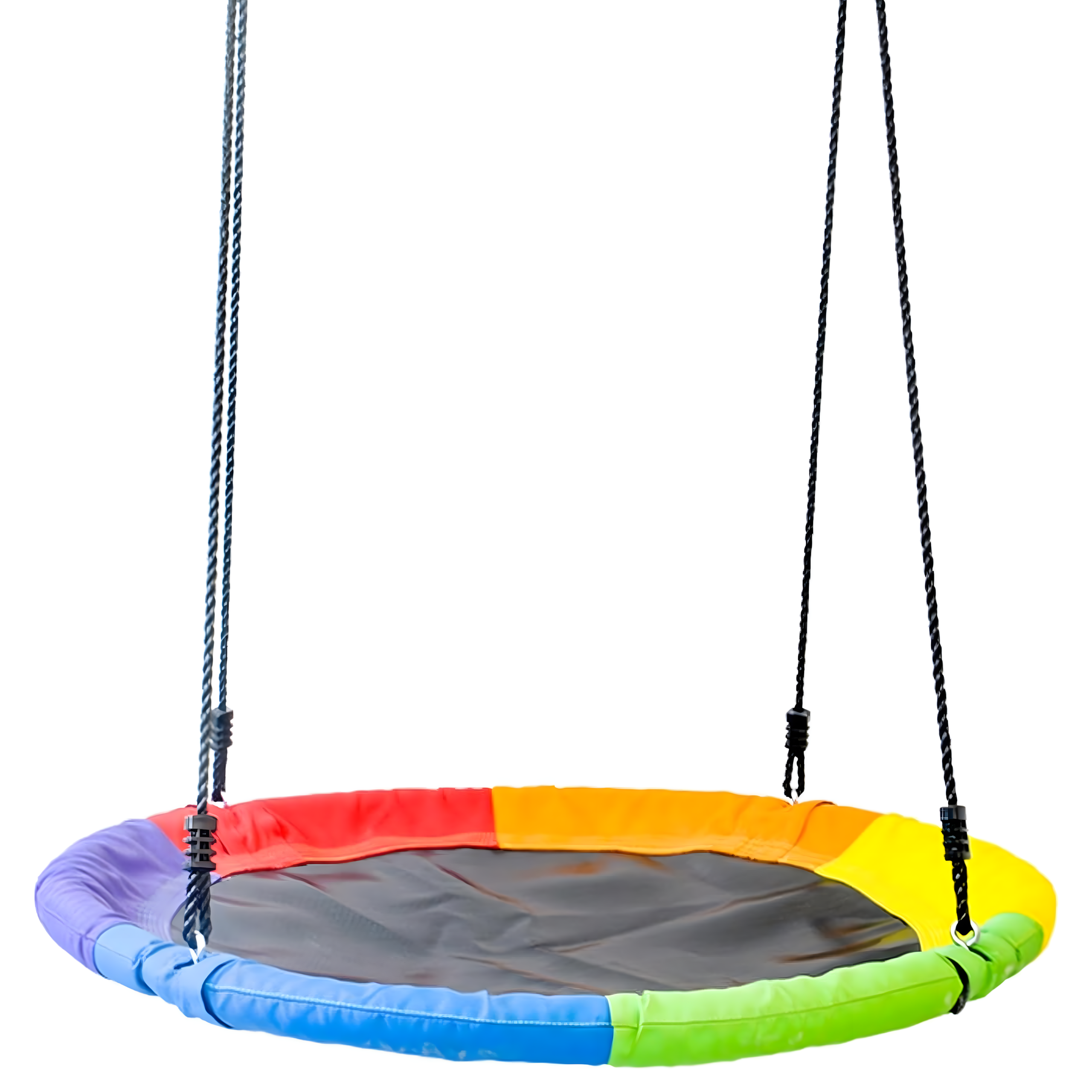 Large Garden Swing 100 cm Bird's Nest for Children with Hammock Frame