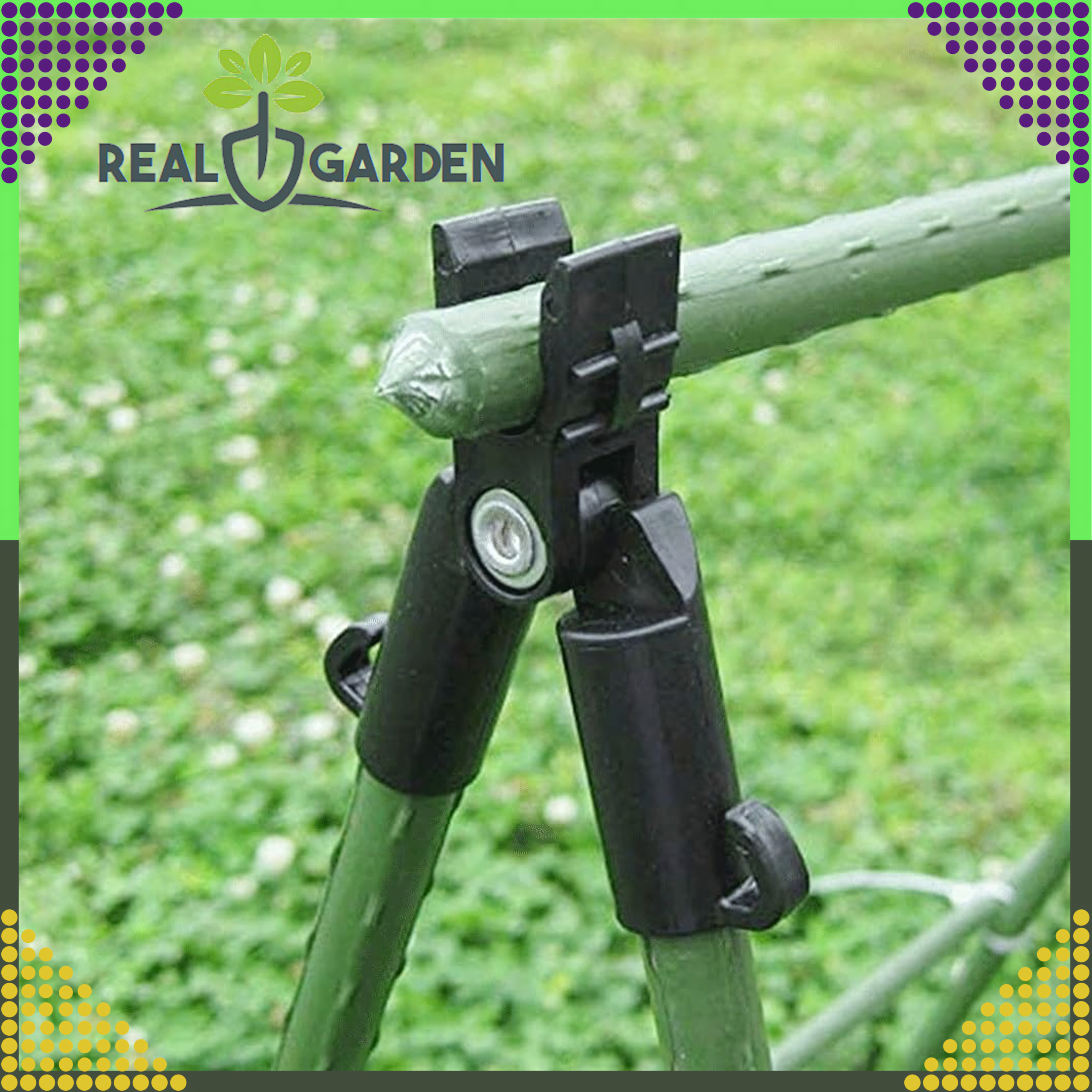 Hinged Top Connector Tee 9mm aiapulkadele 10 tk