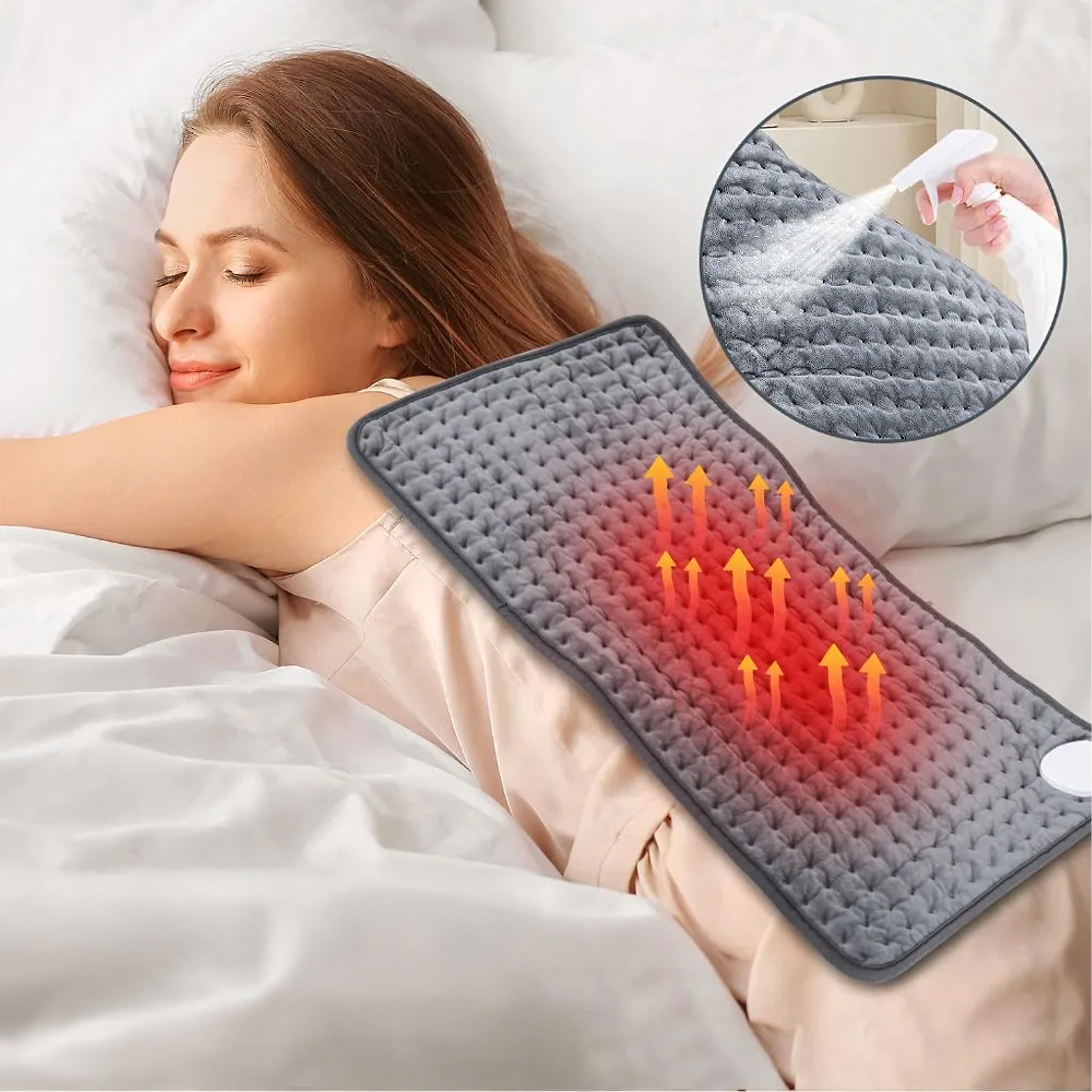 Elektriline soojenduspadi, soojendusmatt seljale, kuuma veega kott Pilot