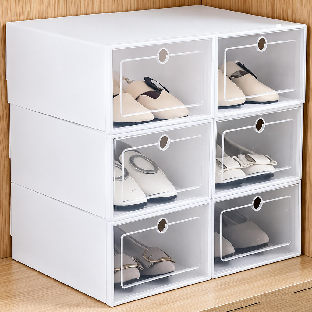 Modular Shoe Organizer Cabinet with Lid 200x 12 pcs
