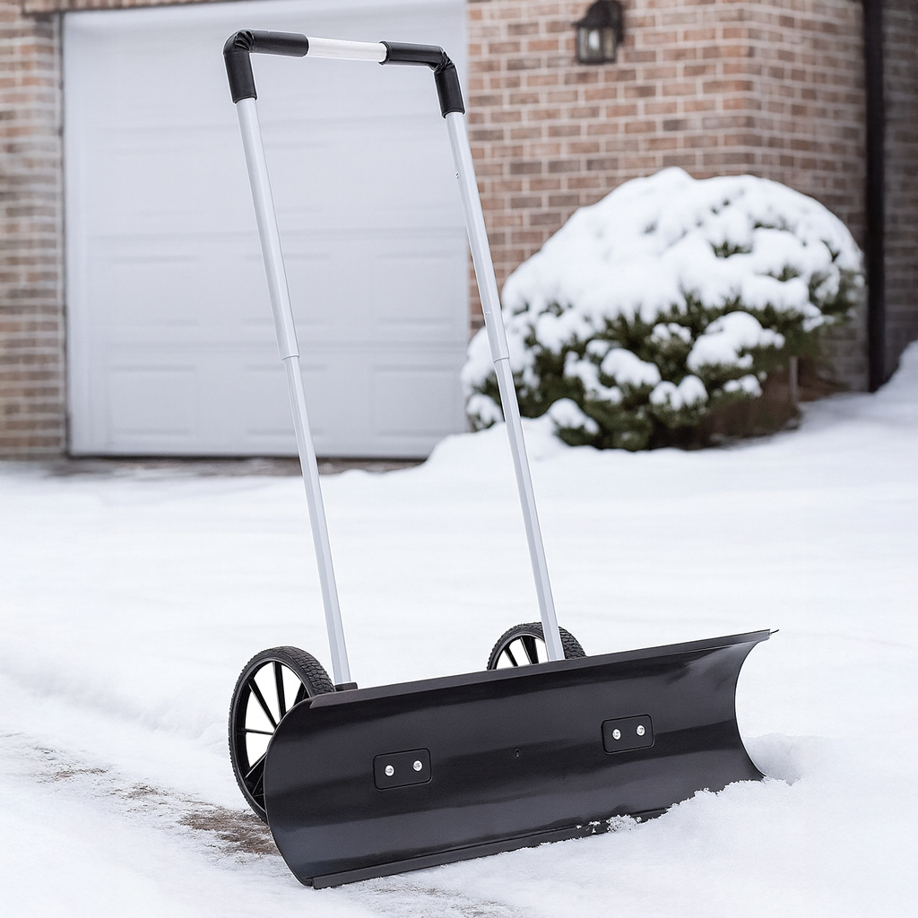 Plow Snow Shovel Snow Blower Scraper Snow Remover On Wheels 95cm