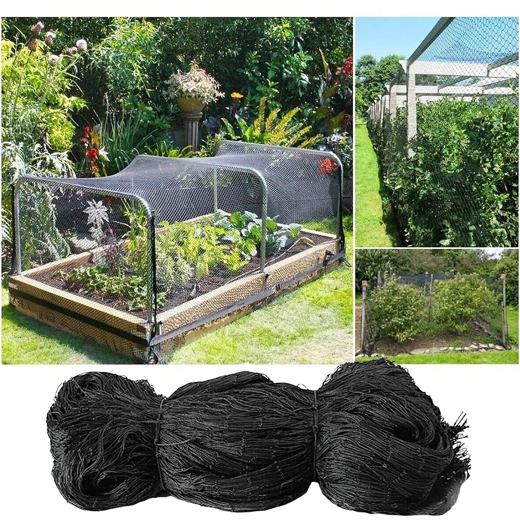 Strong Woven Balcony Net for Cats and Birds 20g Black 3x4m