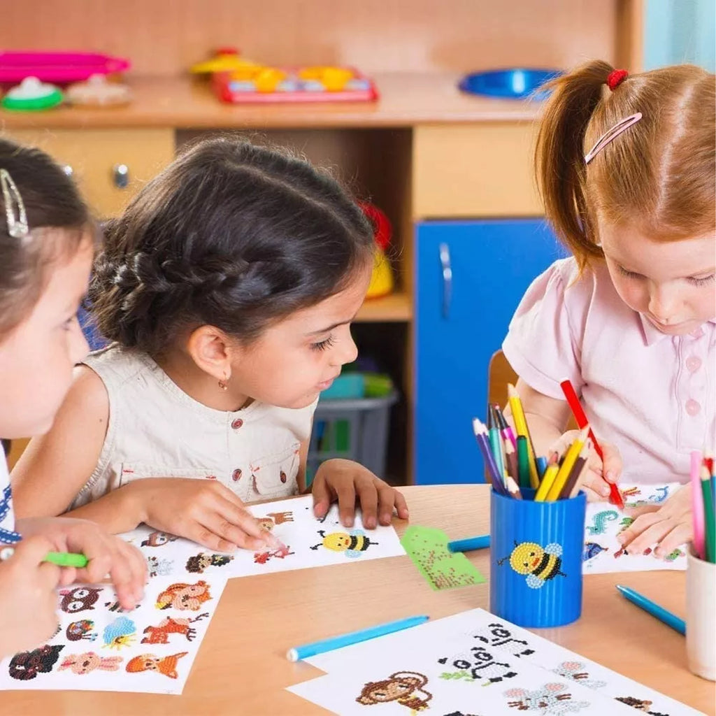 Teemanttikand, teemantkleebised, 5D mosaiikpulgad lastele, komplekt