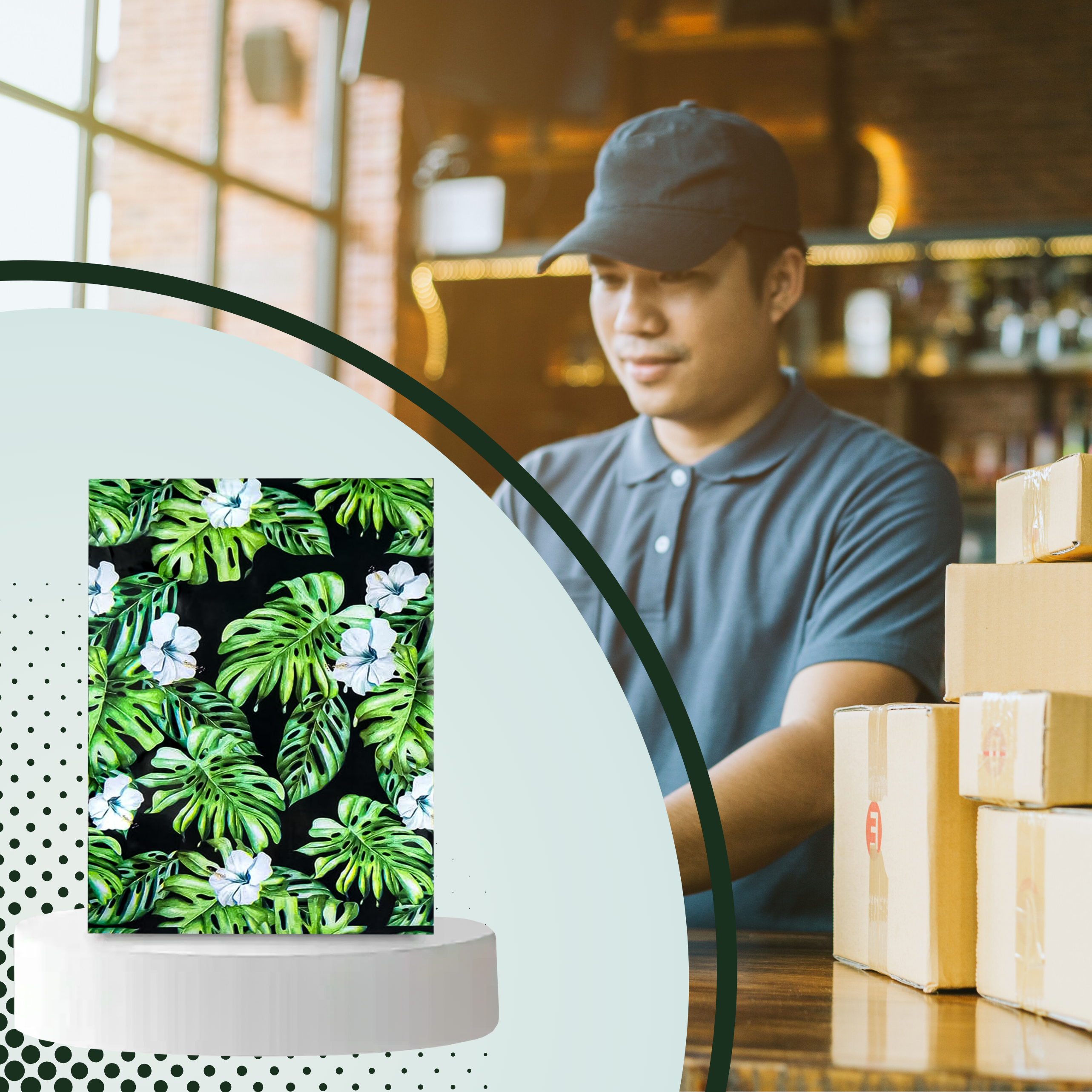 KULLERI FOOLIUMPAKID TUGEVAD FOOLIUMÜMBRIKUD 310X420 JUNGLE 50 tk