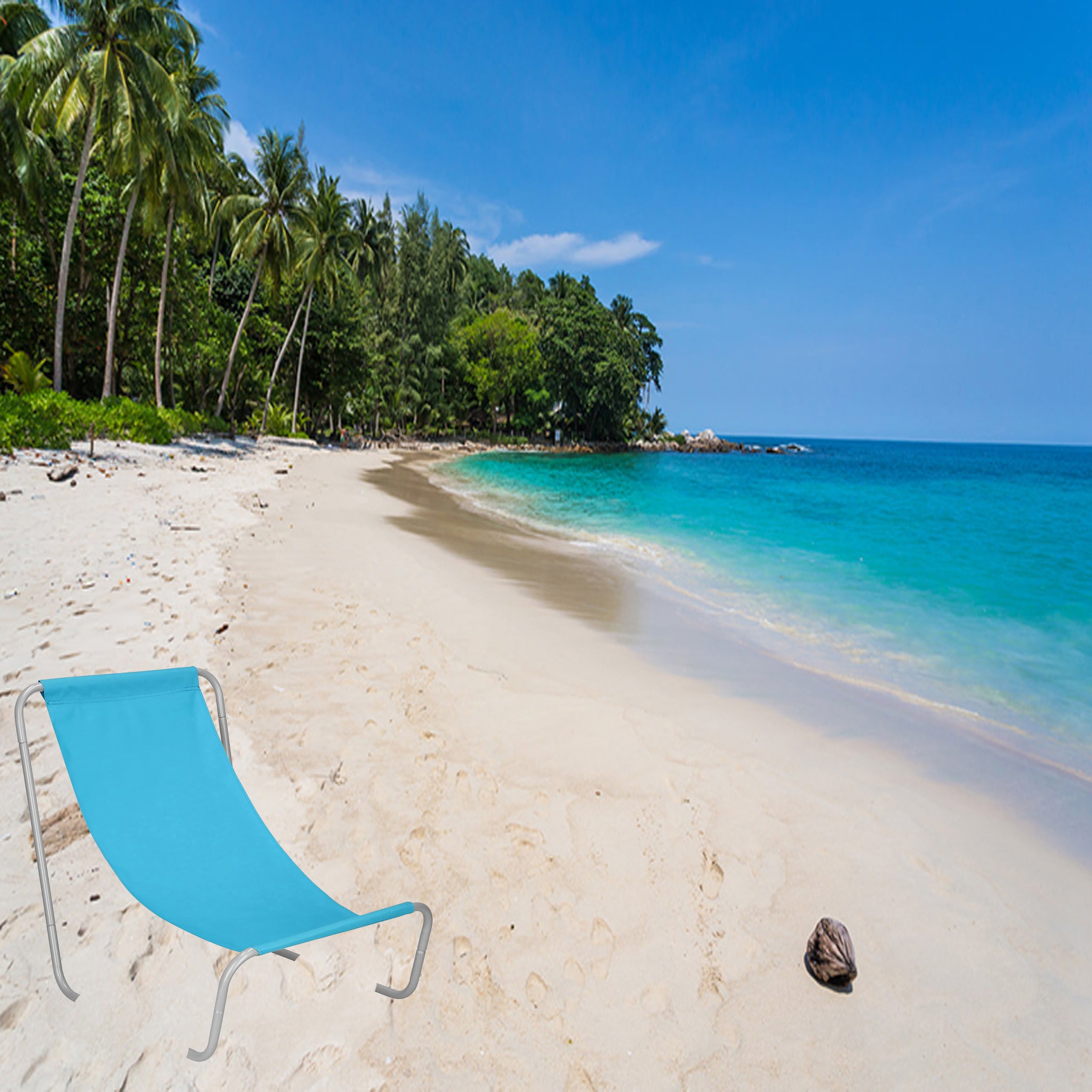 PALLET 100 PCS FOLDABLE GARDEN CHAIR CHAIR, TOURIST, PORTABLE BEACH CHAIR + BAG