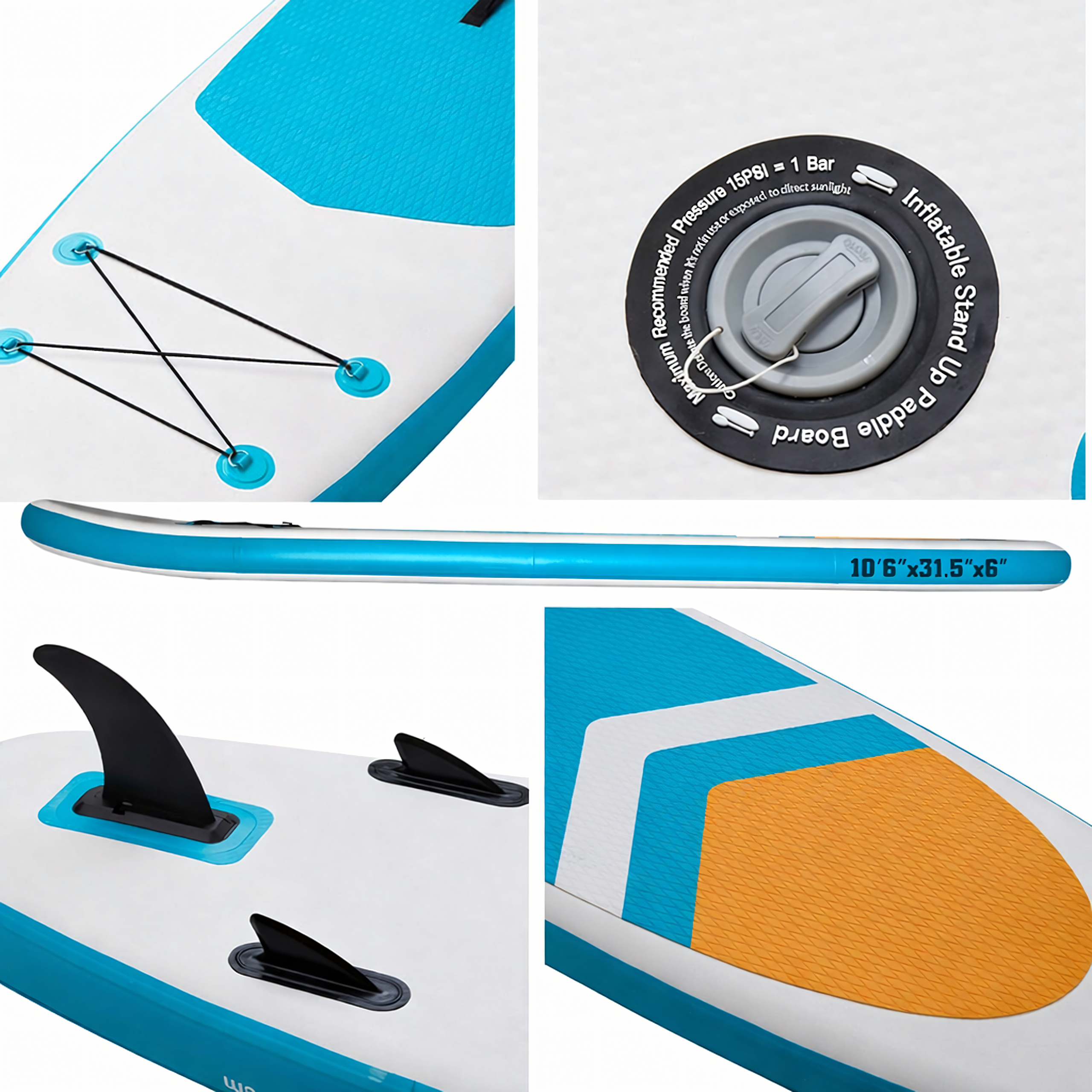 24 x Inflatable Stand Up Paddle Boards 320 cm with Accessories