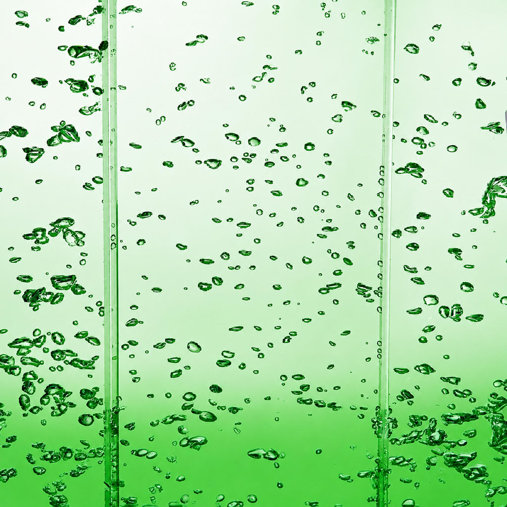 Freestanding Bubble Water Wall Fountain with LED Colors 183x50x28cm