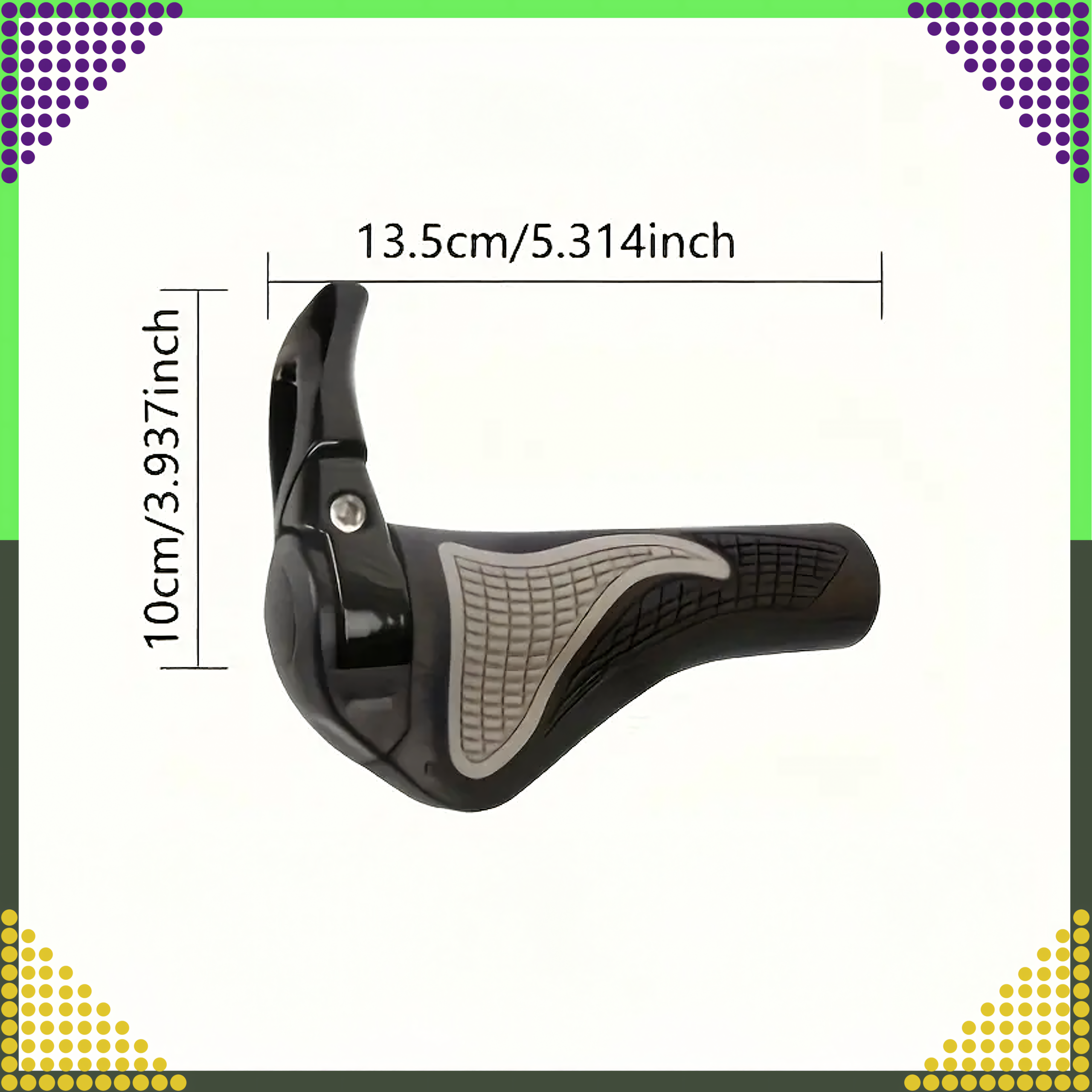 Jalgratta käepidemed sarvedega, profileeritud lenksud, 2 tk