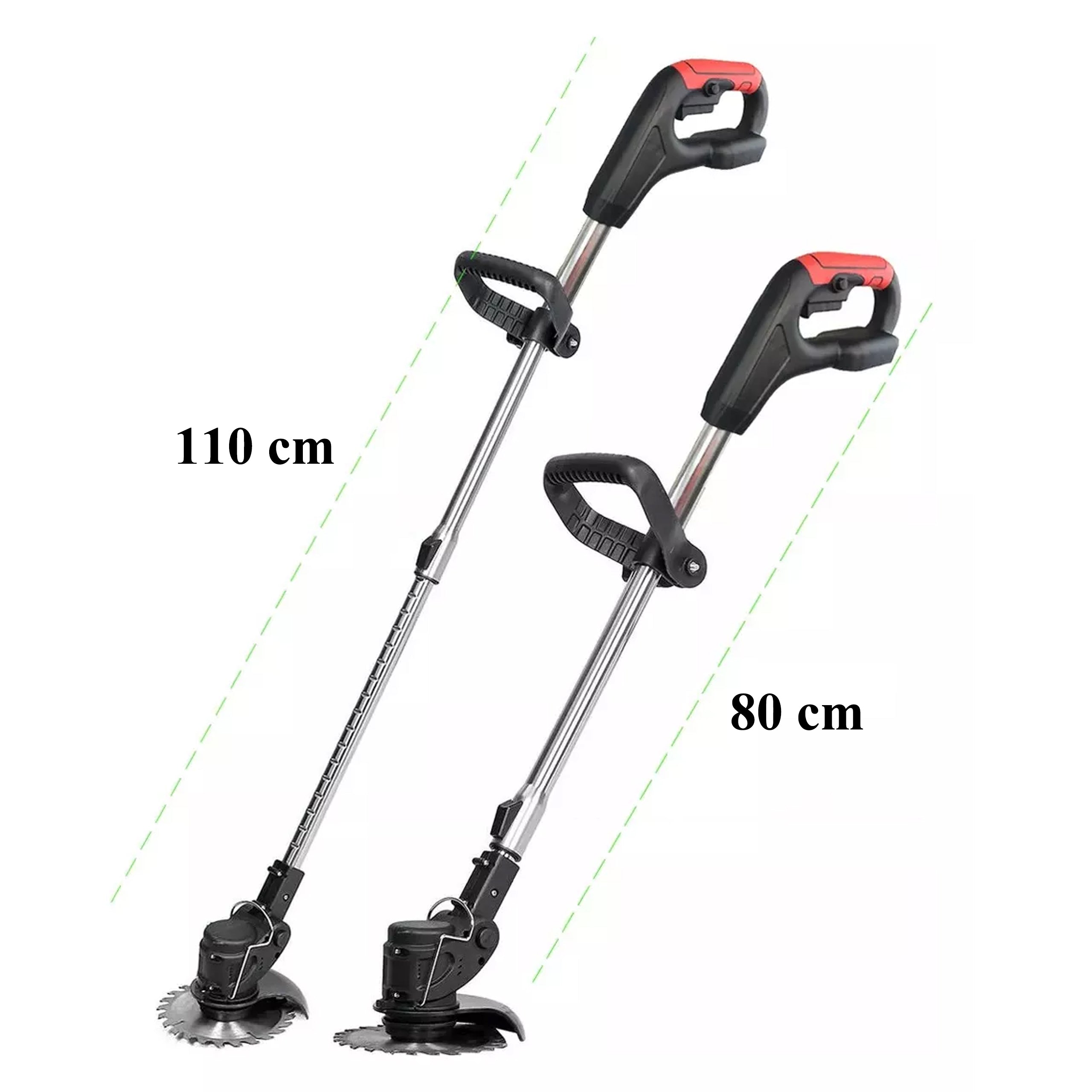 120 tk juhtmeta murutrimmer XXL kahe akuga