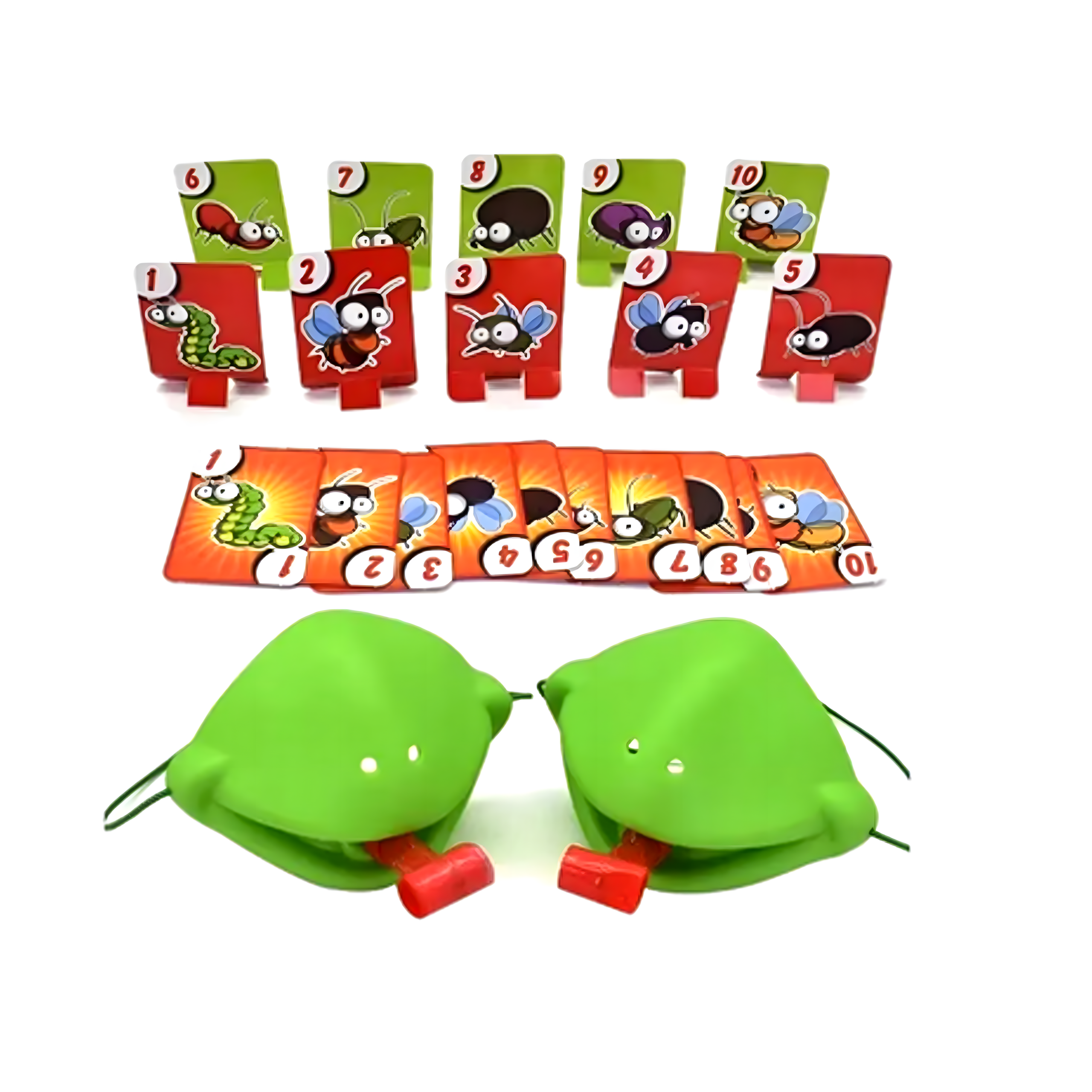 Osavusmäng Kiire Keel Püüa Putukas ja Uss Komplekt 2-le Inimesele