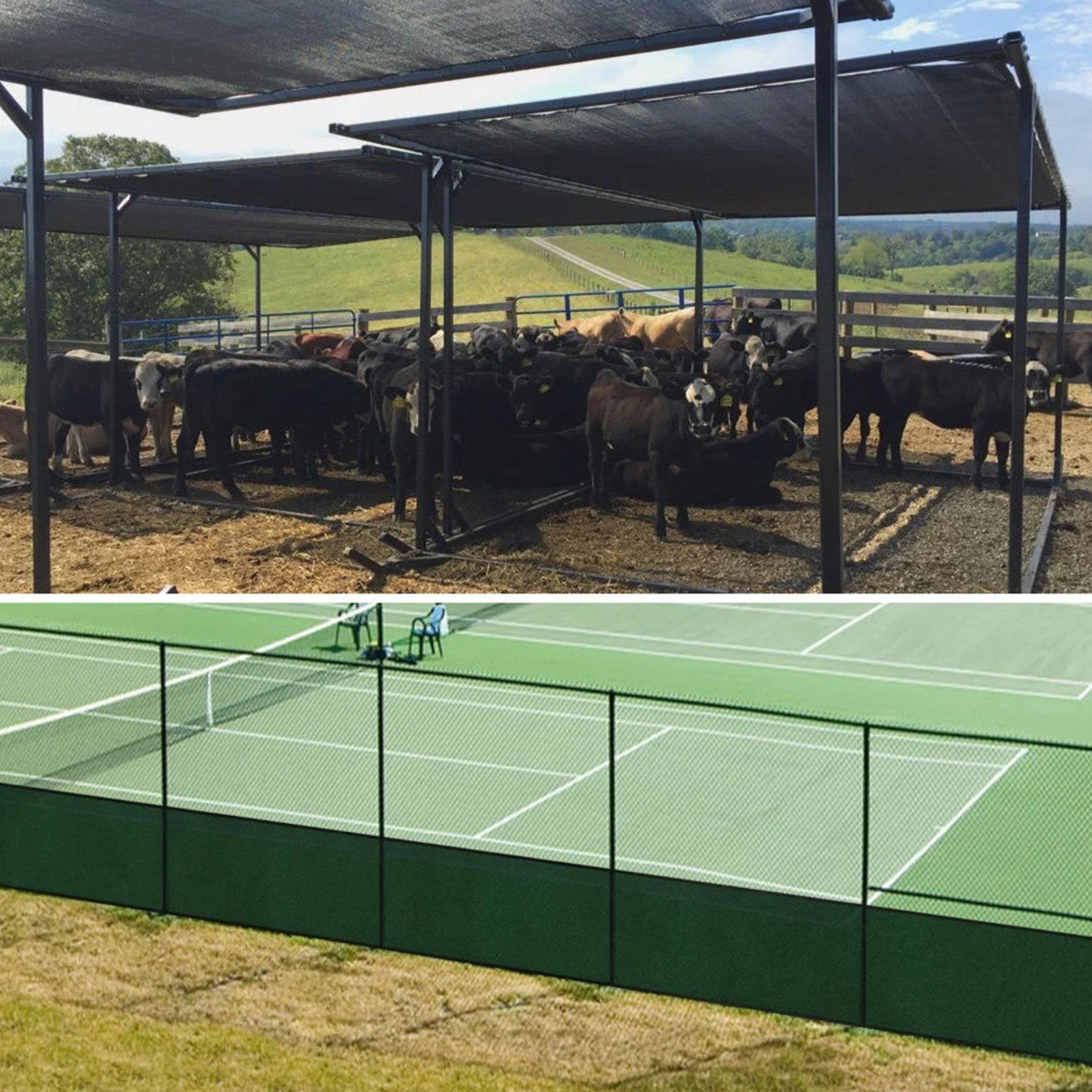 41x Shade Net 1.5x50m 180G Masking Fence Cover with 100 Ties