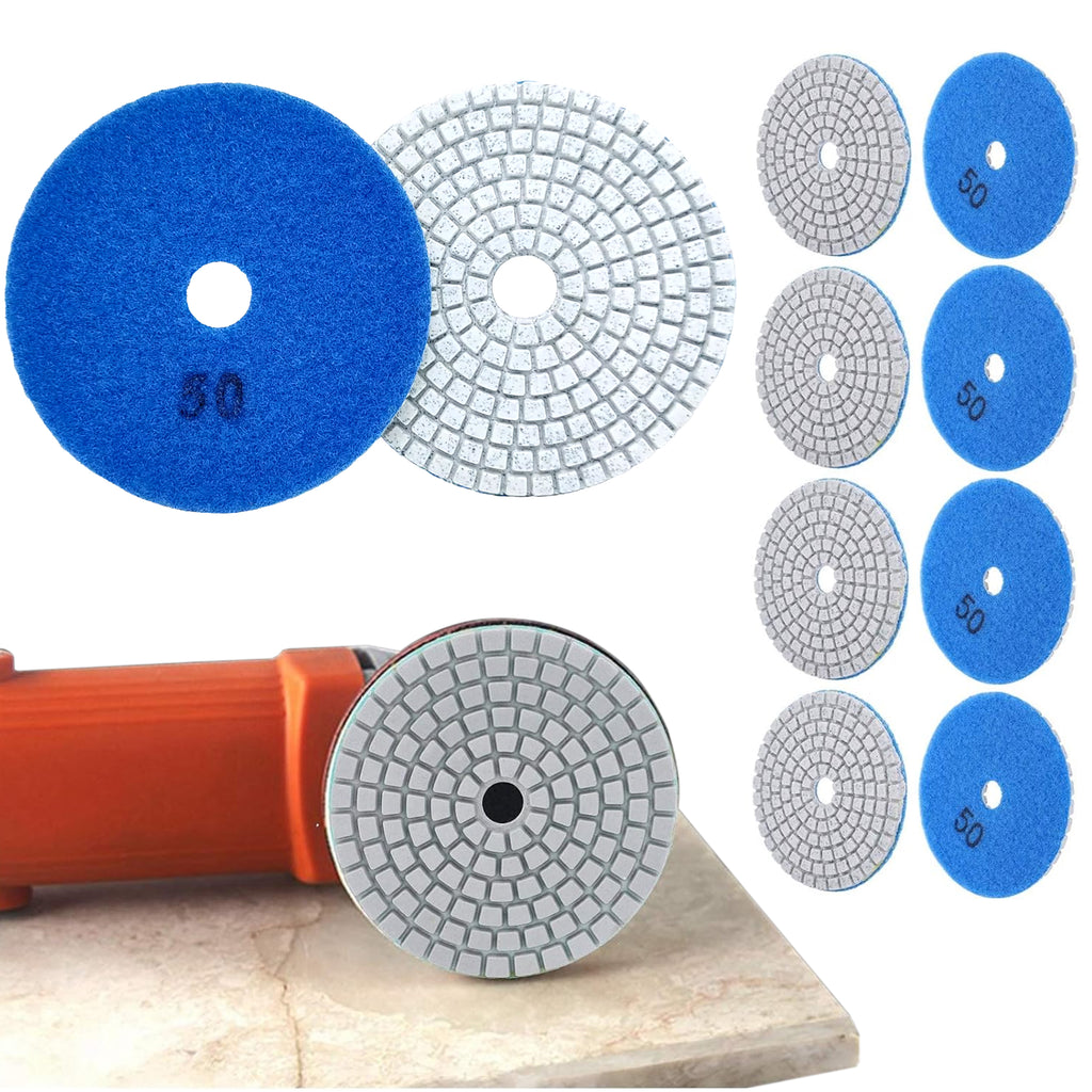 10x teemantpoleerimisketas 80mm portselanplaatide lihvimiseks, takjakinnitusega G50