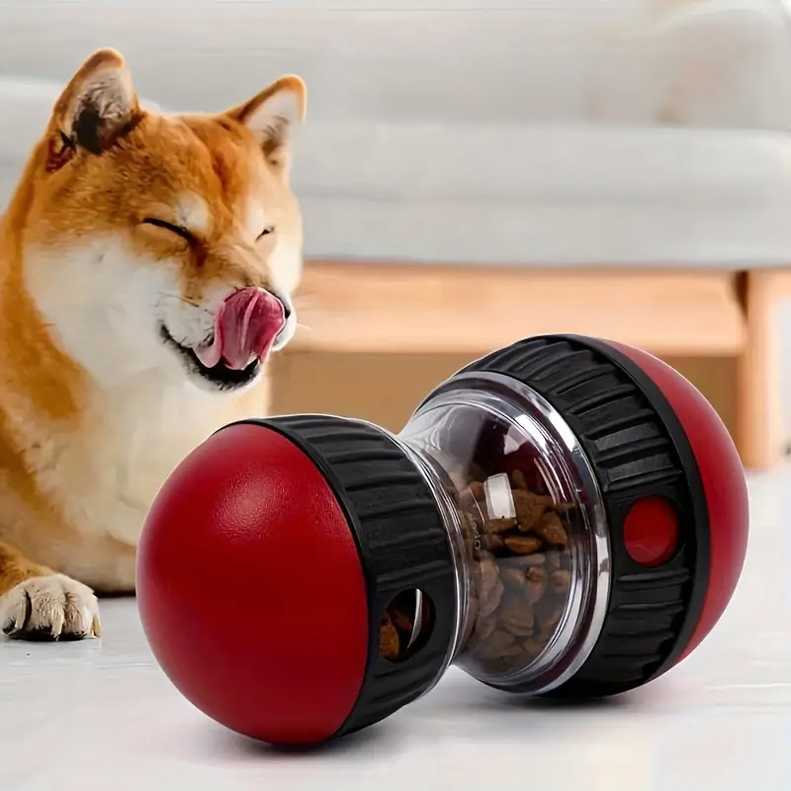 Interaktiivne aeglustav koera söötmise maiusejaotur mänguasi