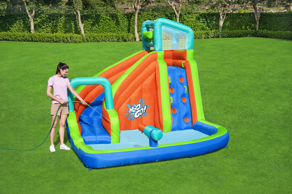 Bestway 53408 Inflatable Playground Water Park with Slide + Blower