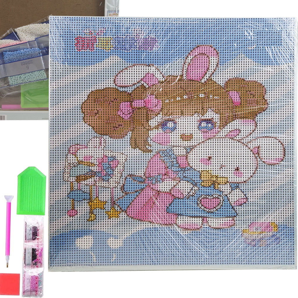 Teemantmosaiik 30x30cm Anime