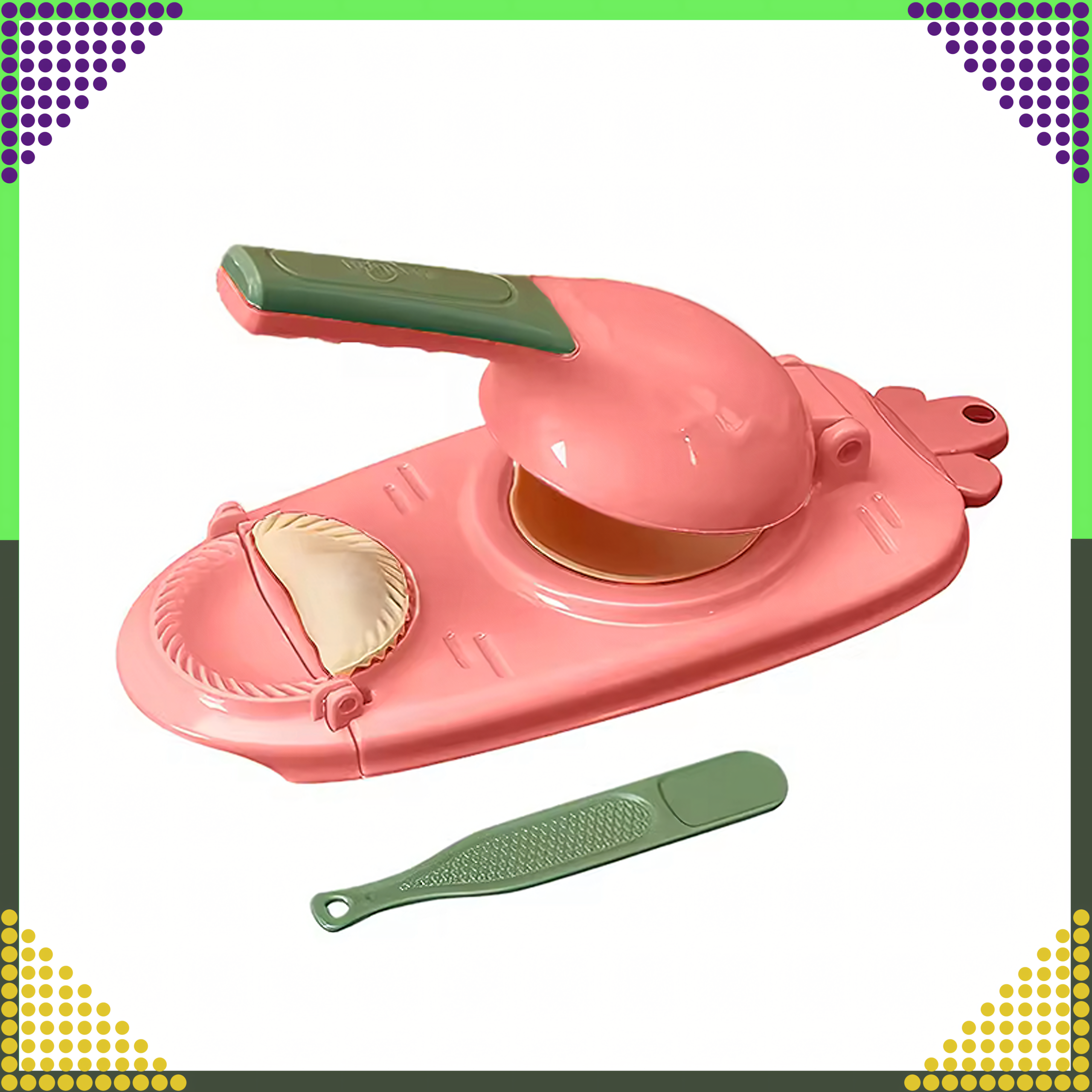 Pierogarka 2w1 pelmeenivorm pierogide vormimiseks