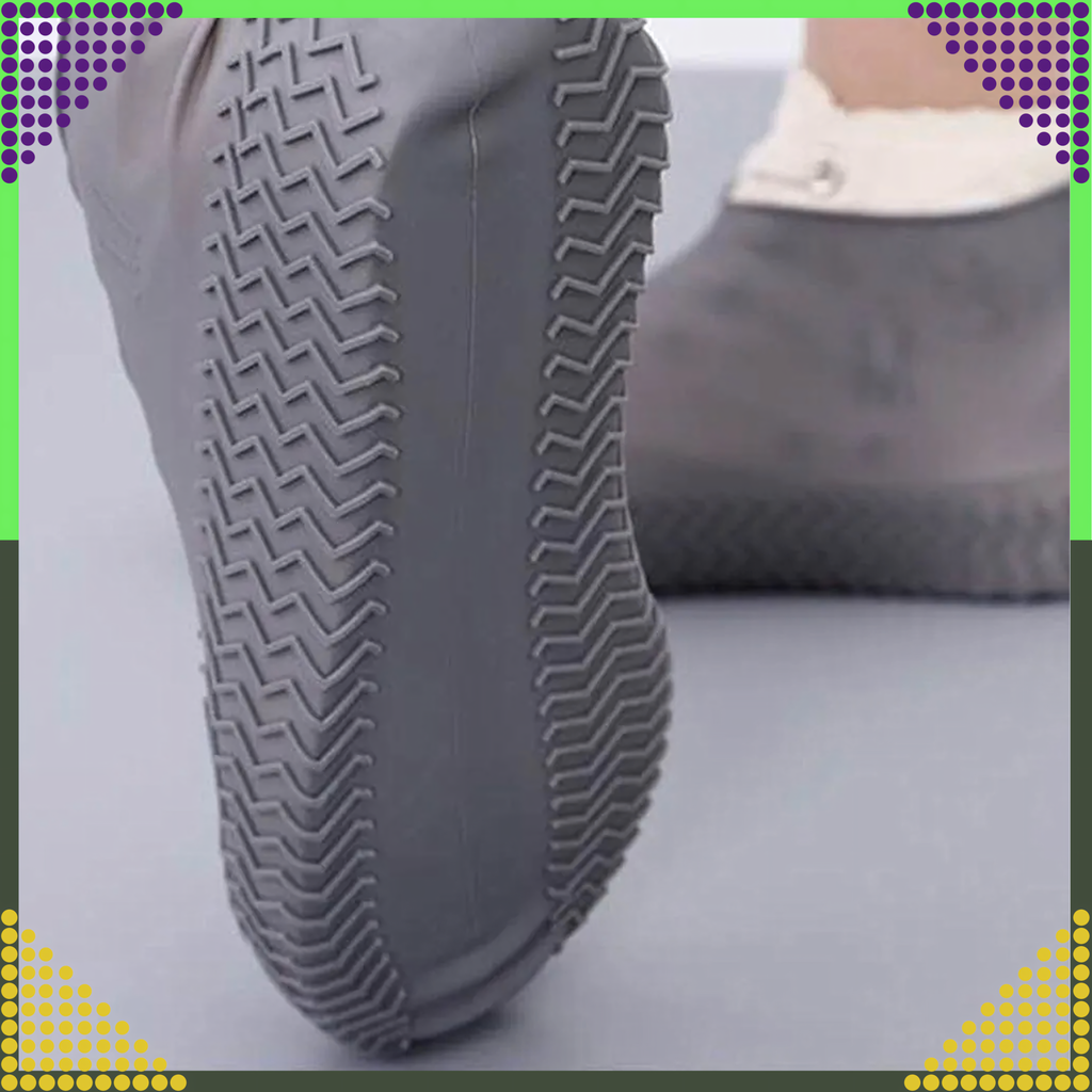 Waterproof Protectors Rain Shoe Covers Anti-Slip Wellington Boots S