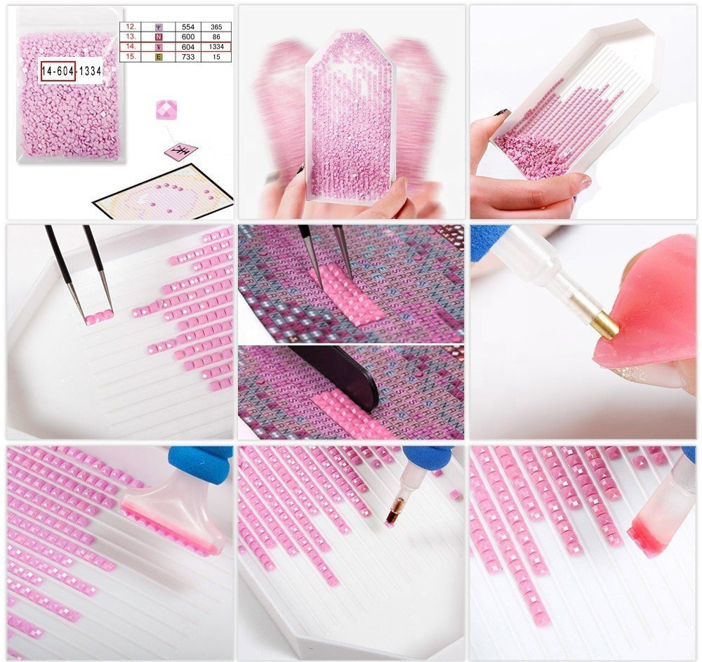 Teemanttikand Mosaiik Komplekt 5D 151