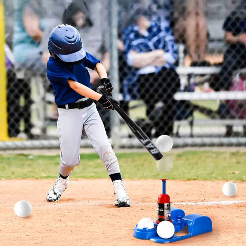 Pesapallikurikas alumiiniumist 25" 64cm tugev treening must