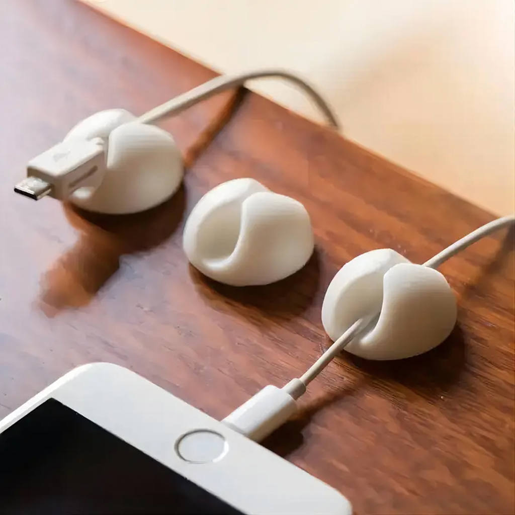 10 x hoidja korraldaja klamber kaabli juhtme riputi kaunistused tugev valge