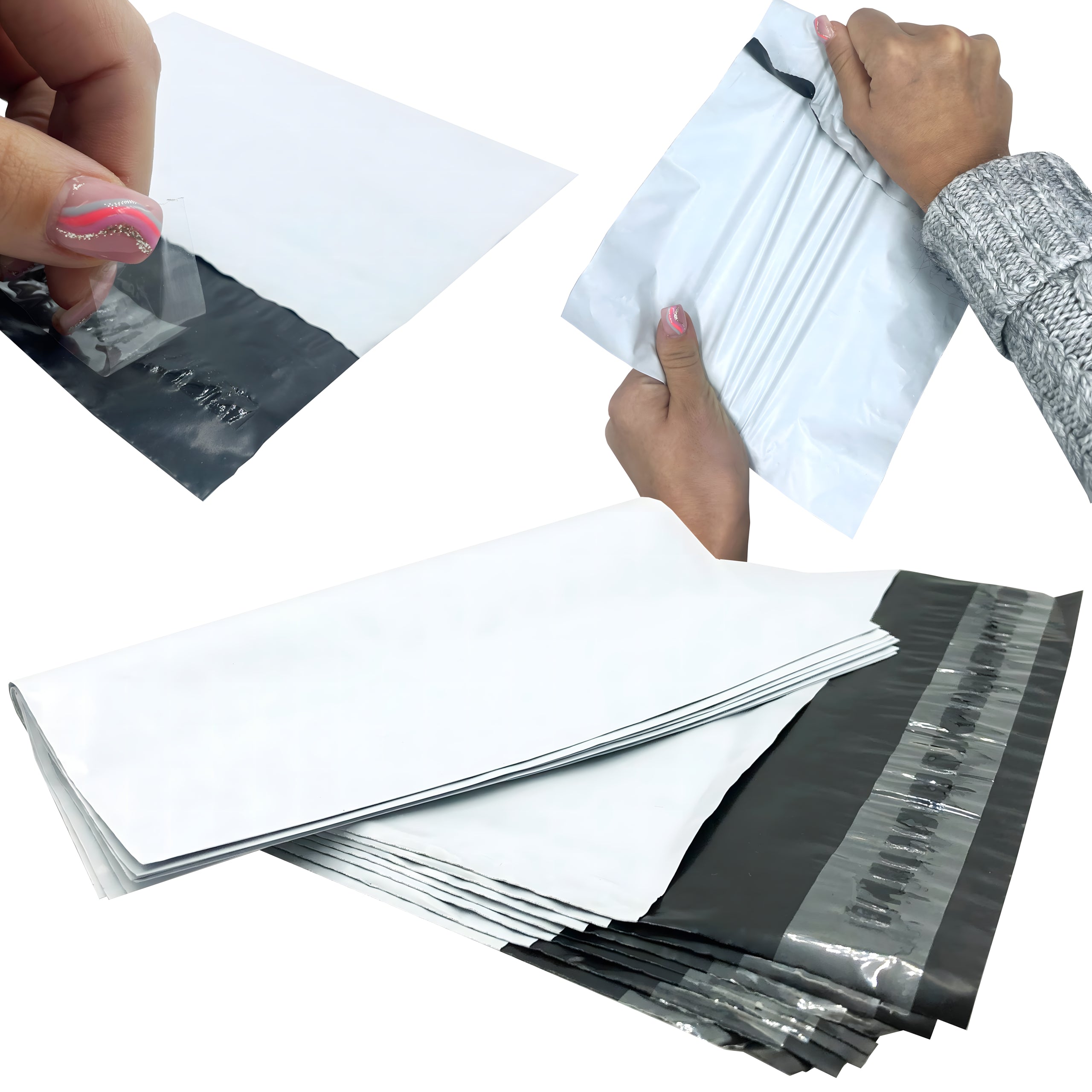 KULLERI FOOLIUMPAKENDID VALGE FOOLIUMPAKEND 500x600 50 tk