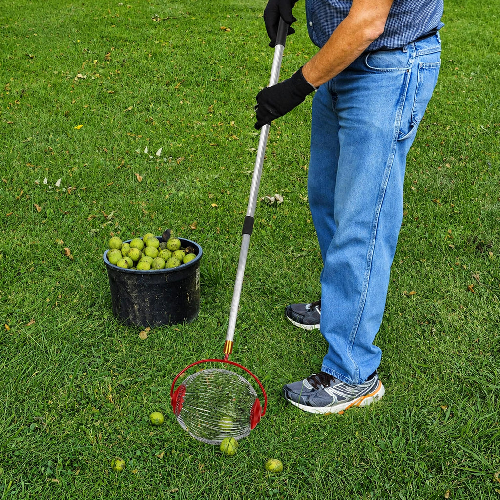 Telescopic Fruit and Nut Picker 48-105cm