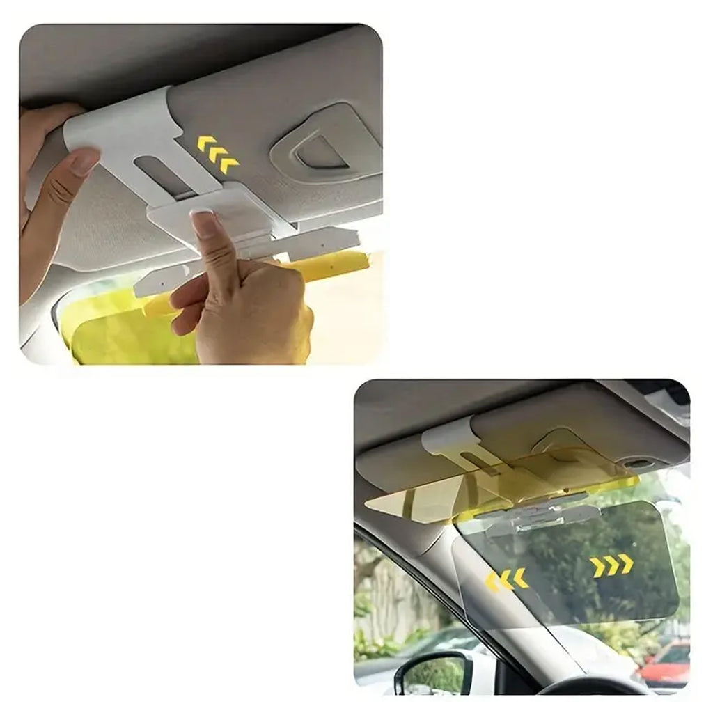 Day and Night 2-in-1 Sunshade Screen for Truck Car 32x13.5 cm