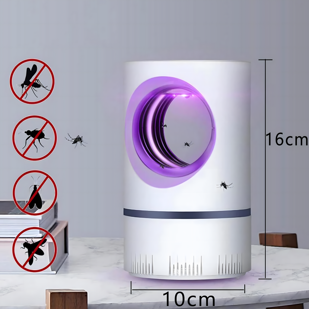 UV putukatõrjelamp sääskede, puukide ja kärbeste püüdmiseks USB ultraheliga