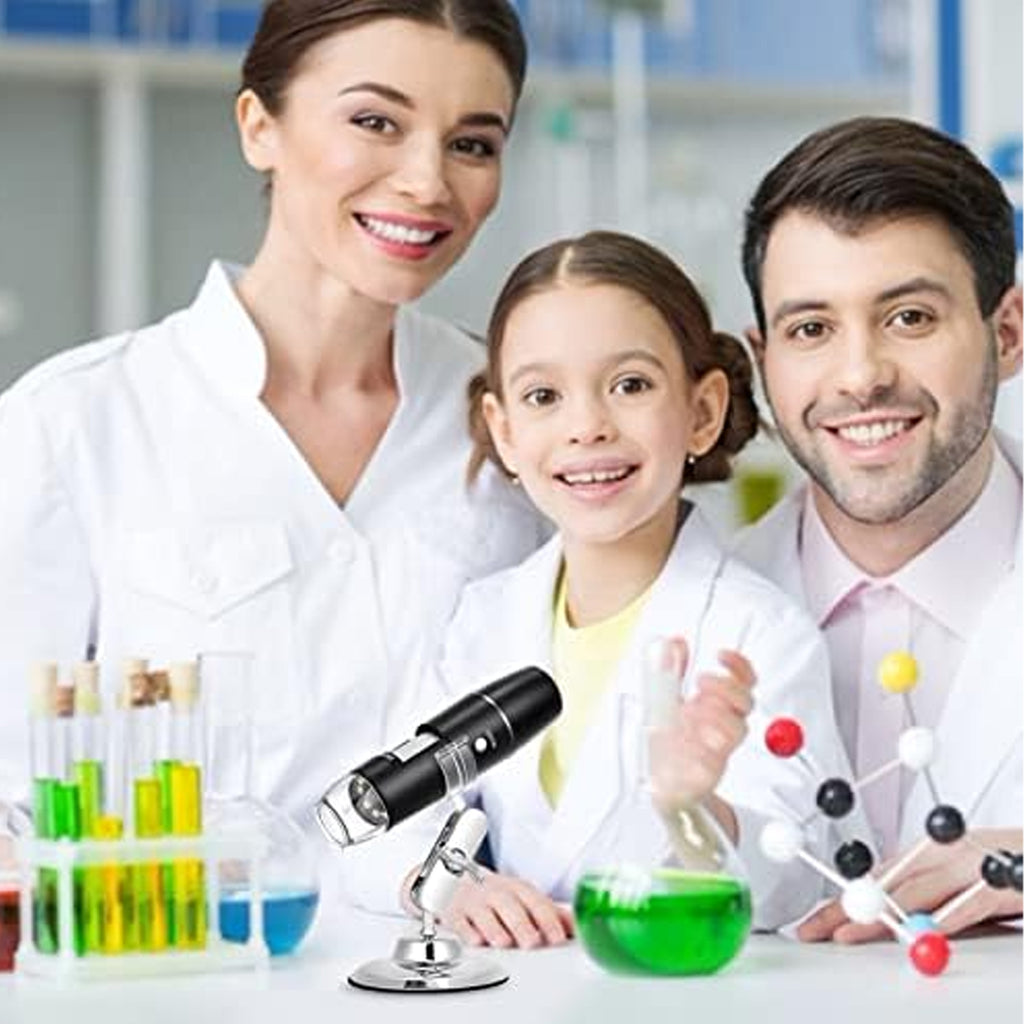 Digitaalne mikroskoobikomplekt USB LED suurendus 1600 hariduslik teaduslik