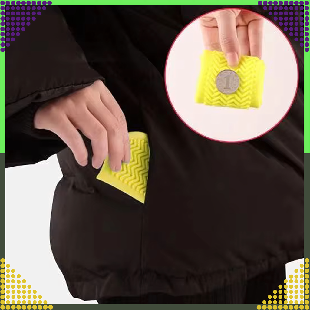 Waterproof Protectors Rain Shoe Covers Anti-Slip Wellington Boots S