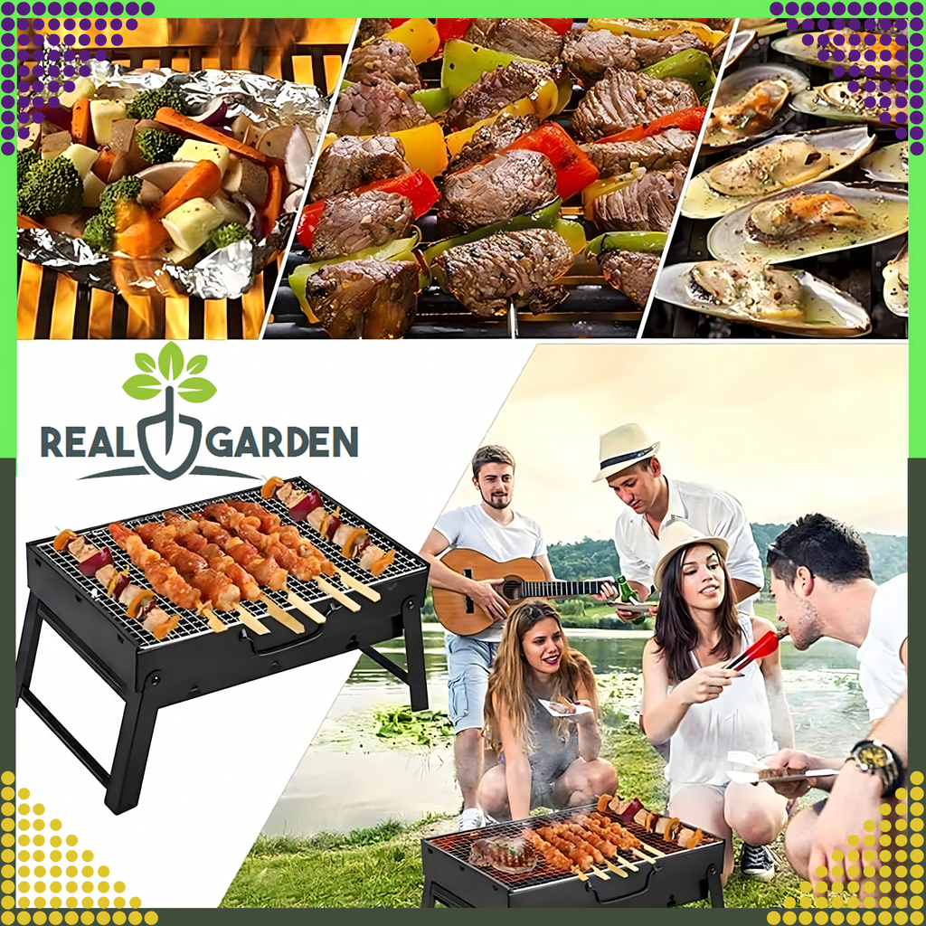 Portable Folding Camping Charcoal Garden Grill
