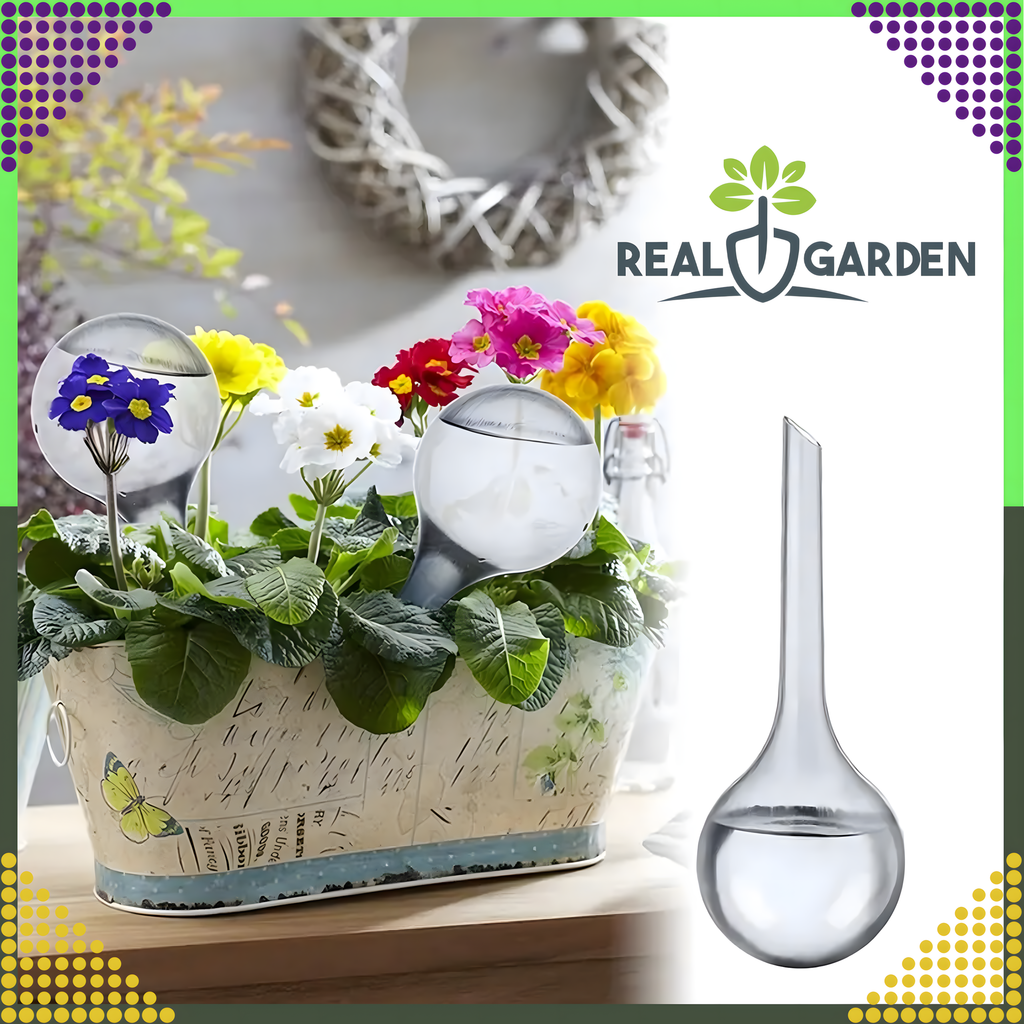 8 x Flower Watering Balls Plant Irrigator Water Dispenser Set