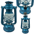 Blue Kerosene Lamp 24.5cm (F9)
