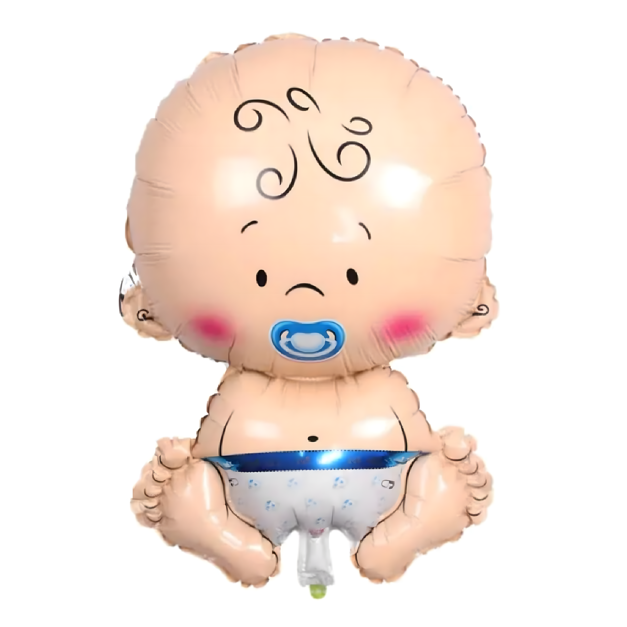 Beebipeo õhupallid Poiss, 5 tk tähekujuline õhupallide komplekt