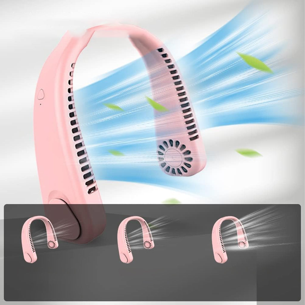 Kaasaskantav õhukonditsioneeri kaelaventilaator Mini ventilaator Jahutusventilaator