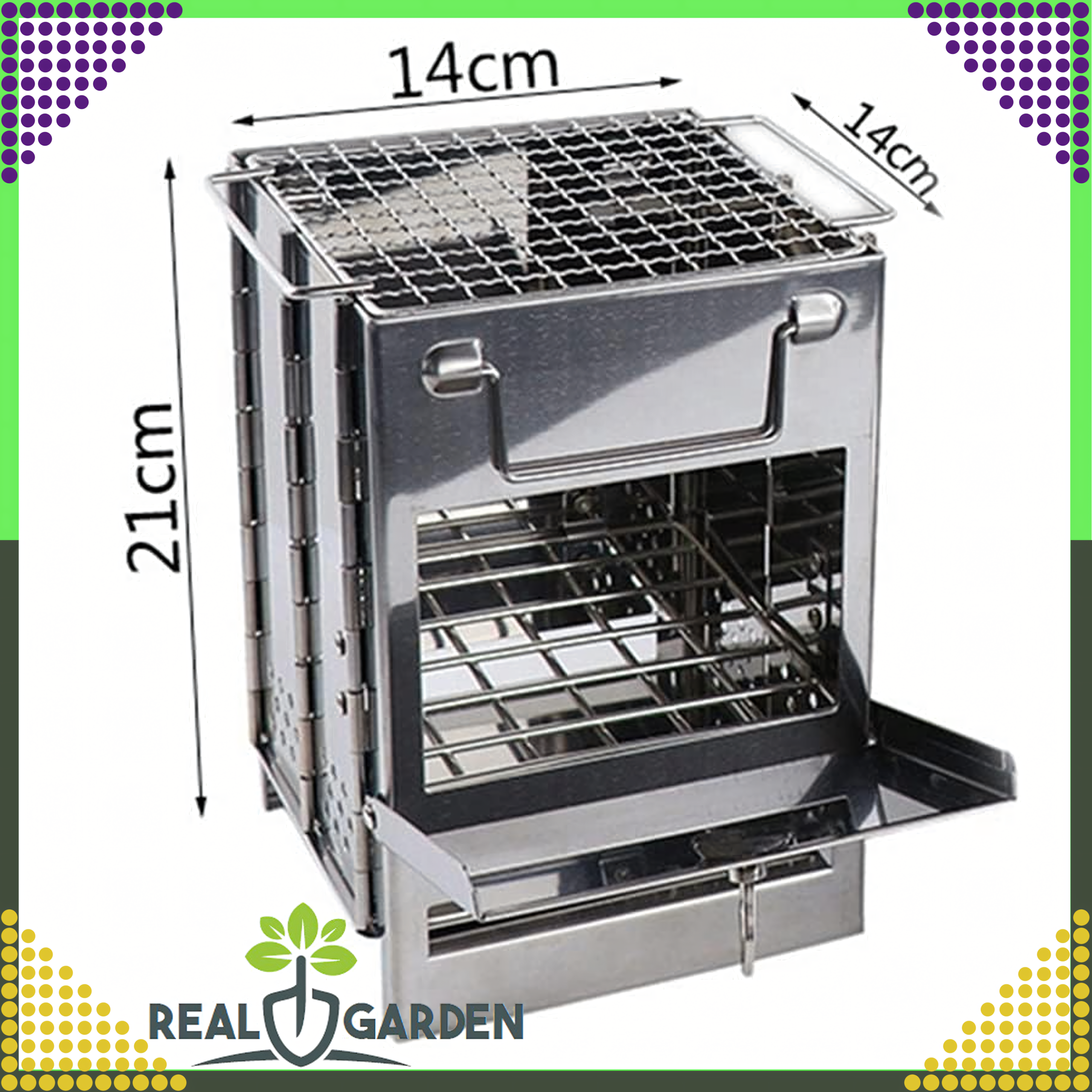 Ellujäämiskatel Rakettkatel Turist Aed Kaasaskantav Kokkupandav