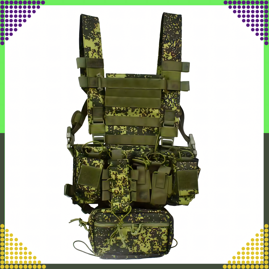 Tactical Military Protective Molle Vest Lightweight Airsoft Airsoft Dispenser