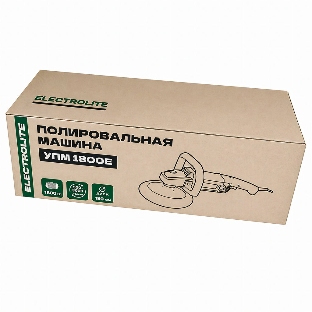 120x universaalne autopolisher 1800W kiiruseregulaatoriga 600-3000 RPM 180 mm