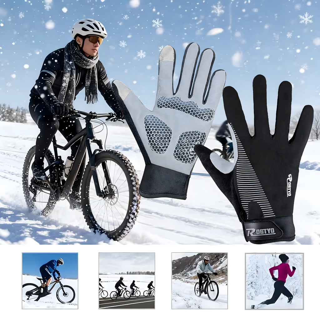 Winter Full Finger Touchscreen Sports Cycling Gloves XL