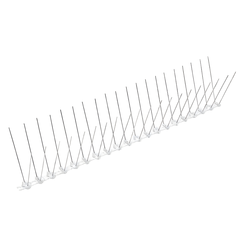 100 tk roostevabast terasest metallist linnupiigid aknalaudadele ja räästastele 50 cm
