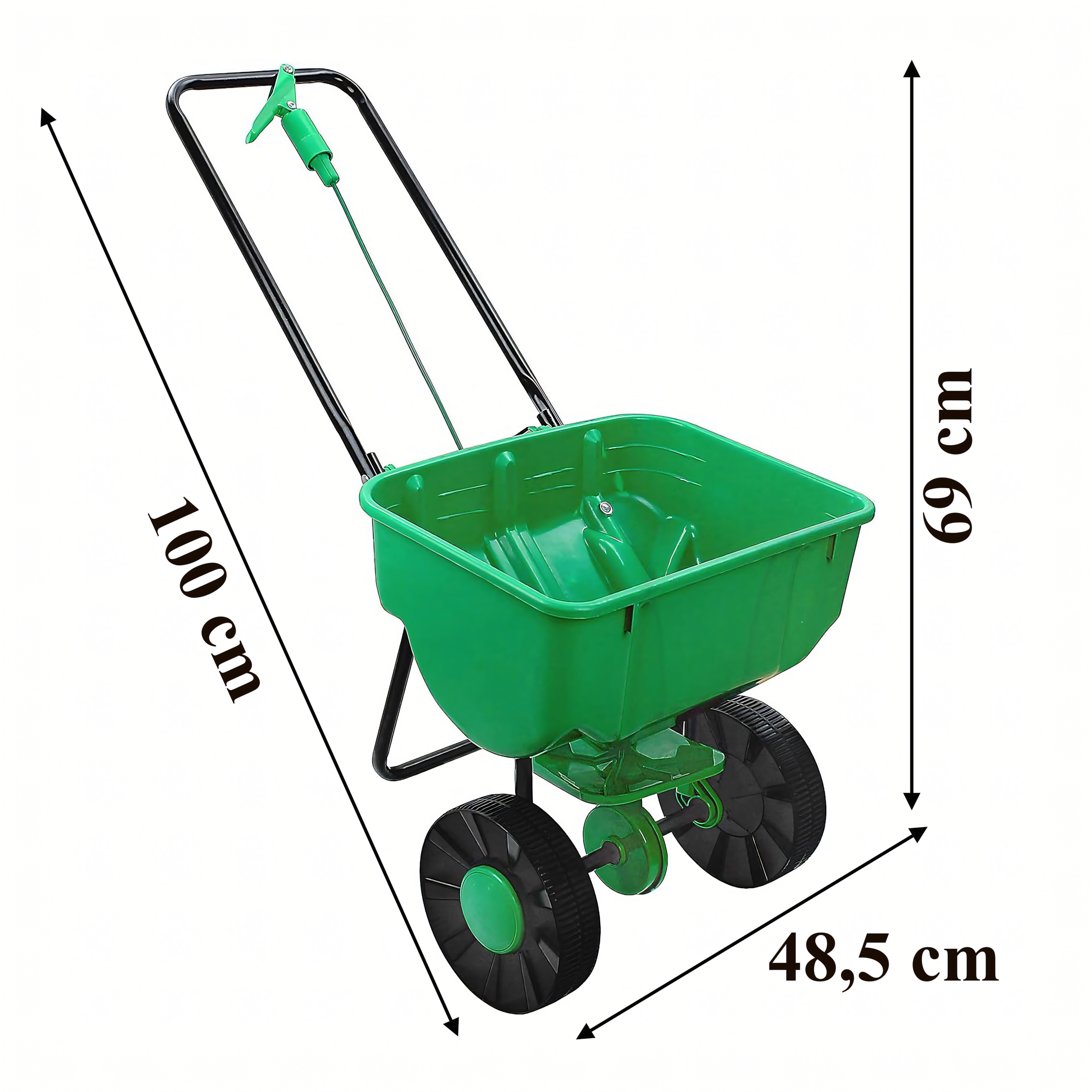 14x Universal Handheld Seeder for Fertilizers, Grass Seed, Sand, Salt