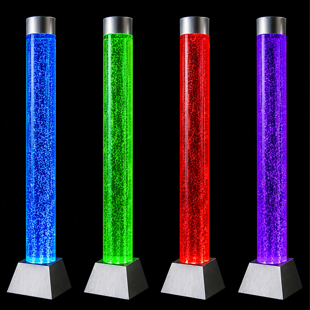 Water Bubble LED RGB Floor Lamp Column 180x15cm with Remote Control