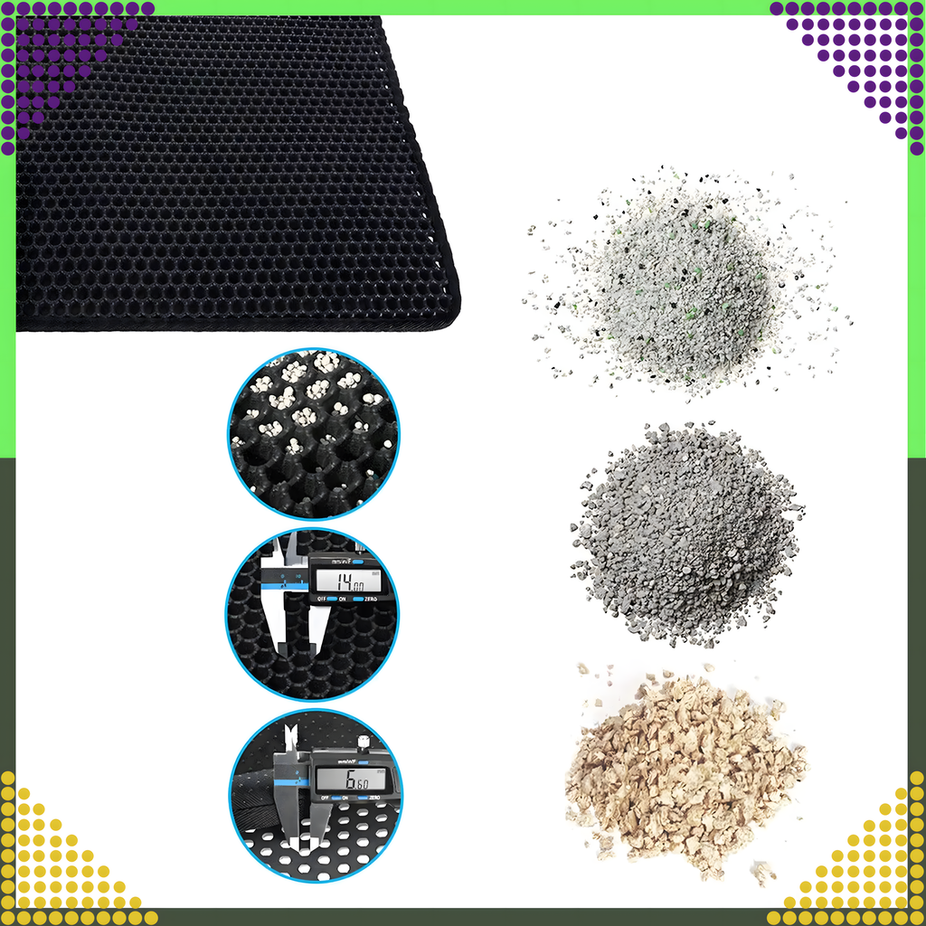 Matt uksematt must kassiliivakasti jaoks XXL liivaga 45x60