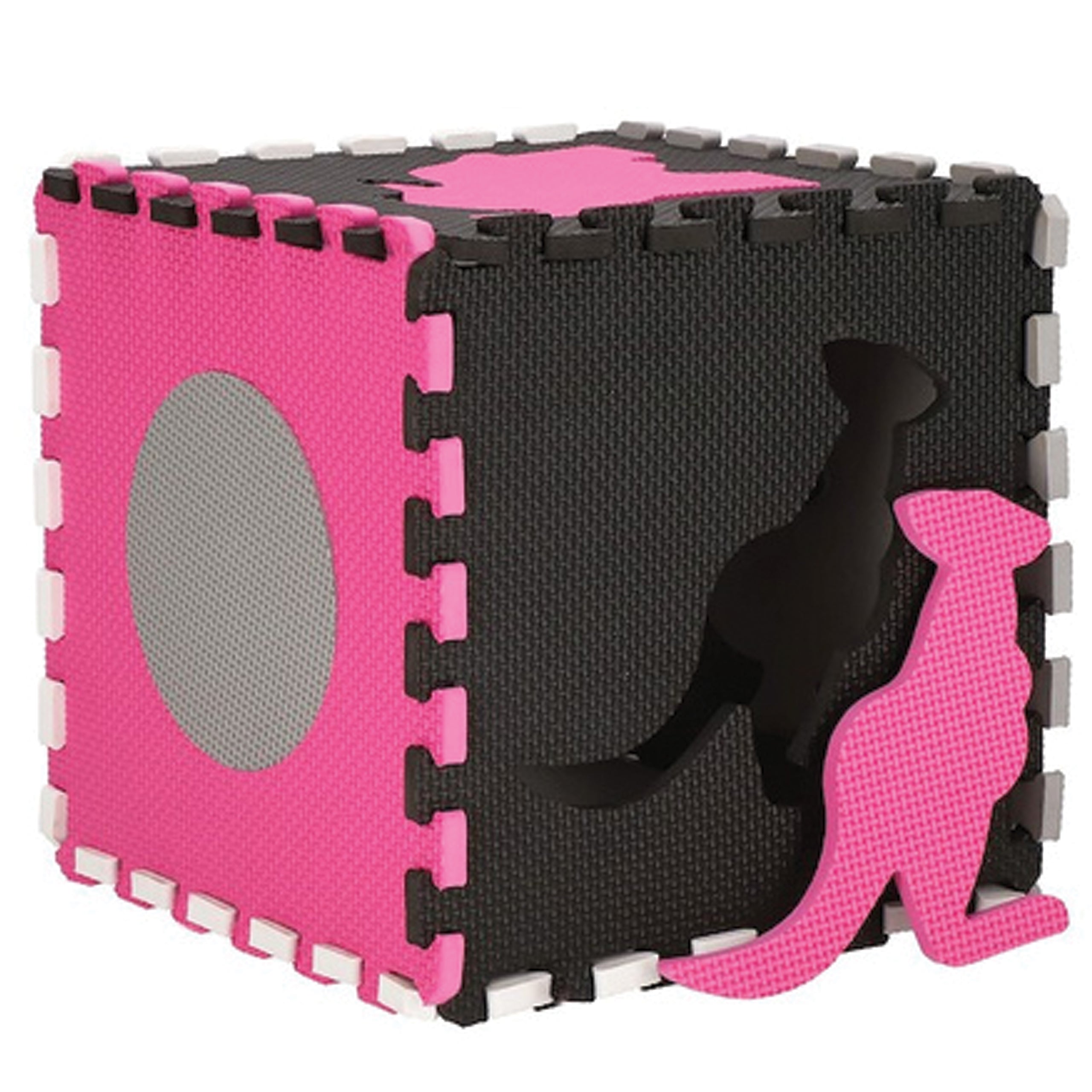 Educational Thick Foam Mat Playpen for Children Puzzle 25 Elements 3in1