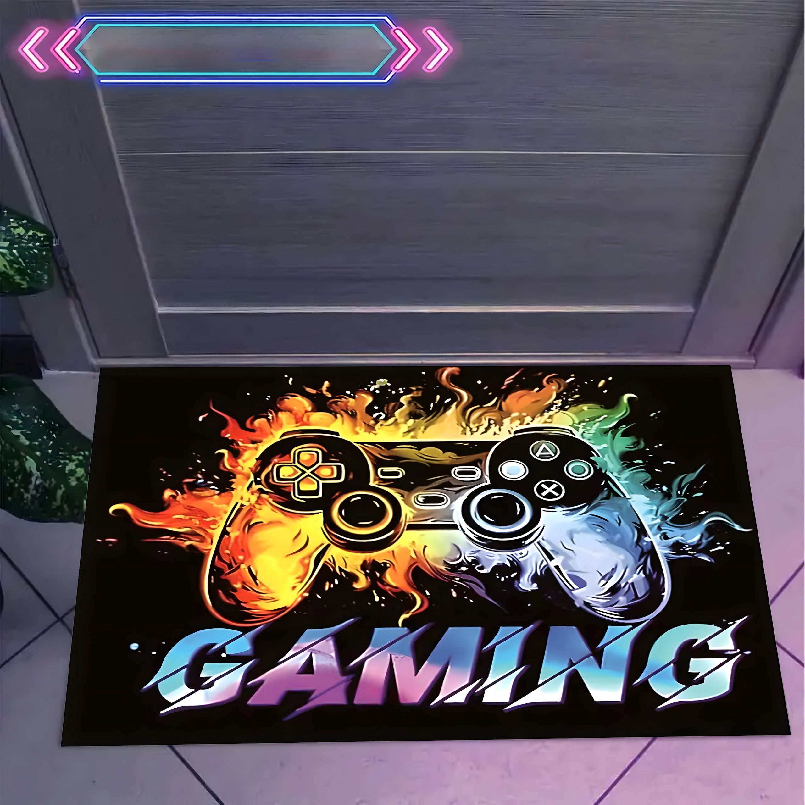 Protective Gaming Mat Carpet Rug Under Chair for Gamers 50x80 cm