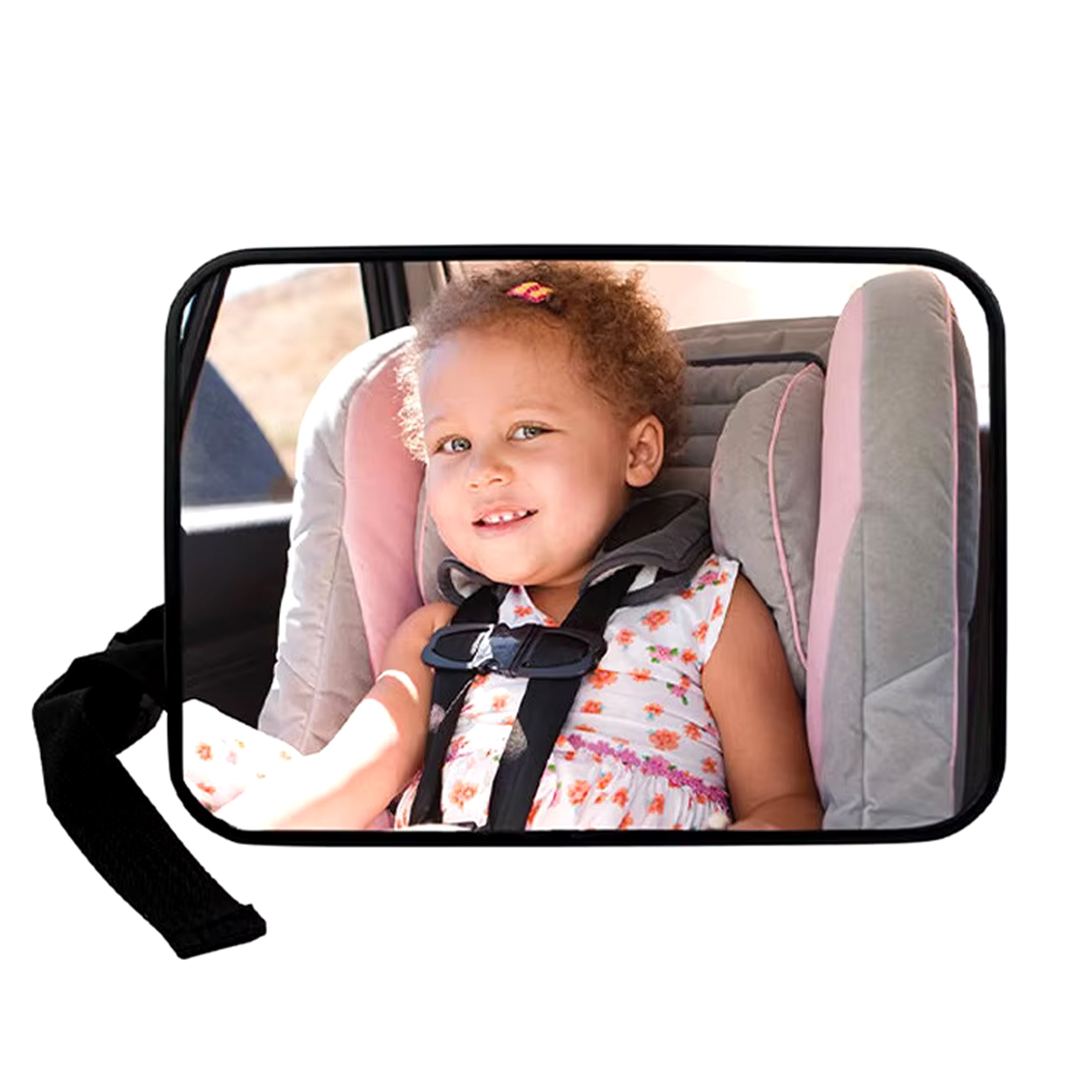 Peegli lapse jälgimiseks autos, reguleeritav peatugedele