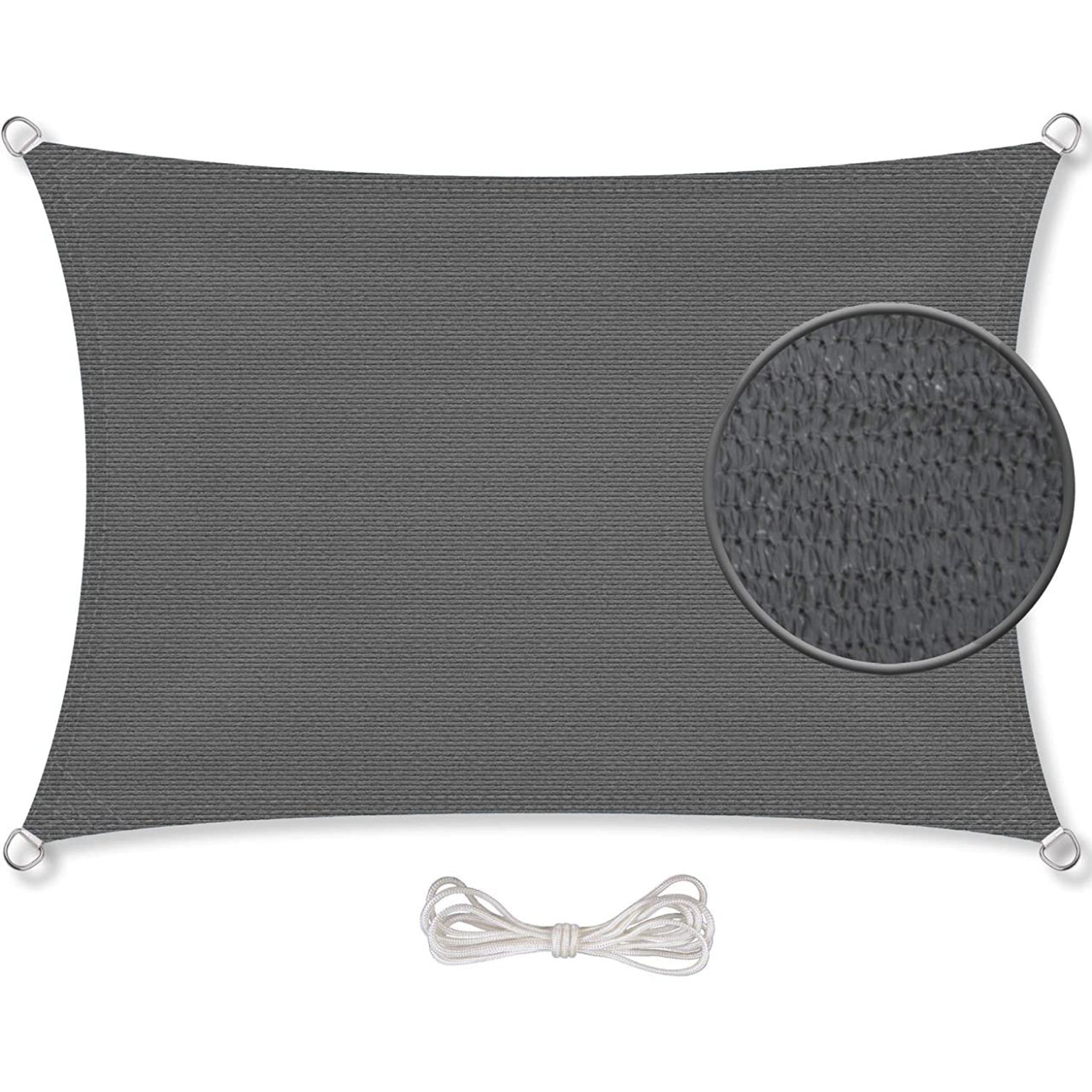 132x Rectangular Garden Sunshade Canopy 2x3m
