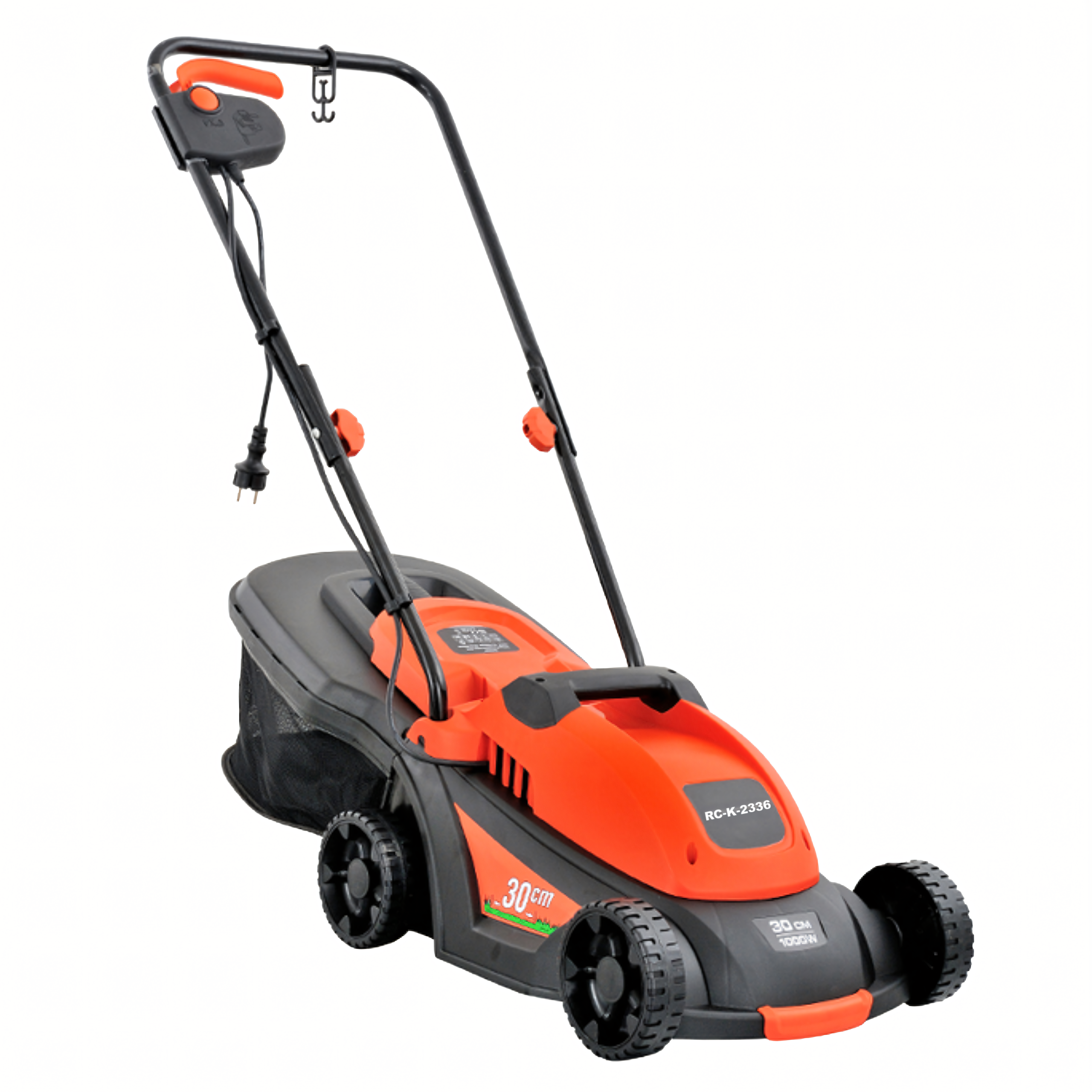 Lightweight Powerful Electric Lawn Mower with Large 35L Grass Box 1000W