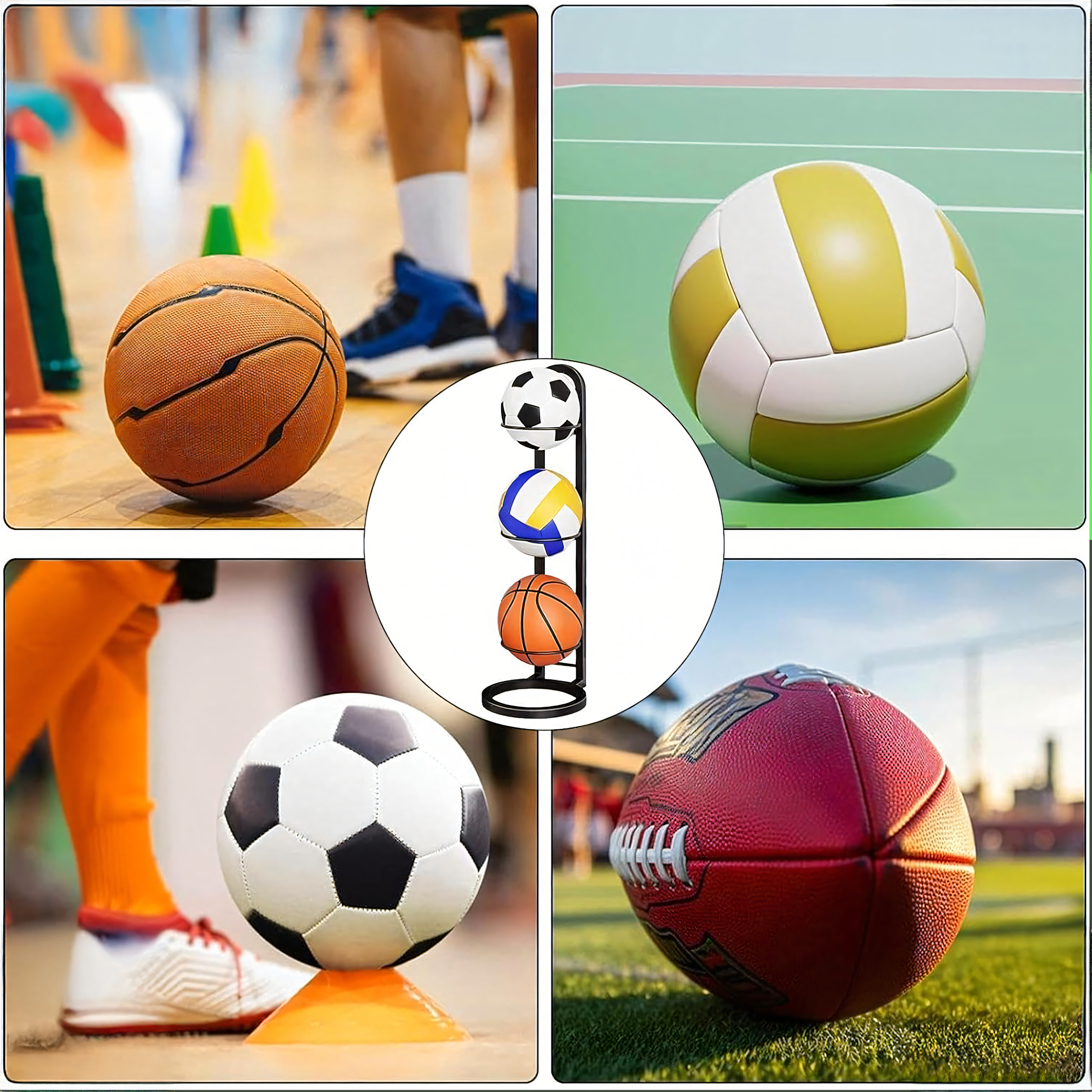 Pallialus 3 pallihoidja ja riiuliga metallist organiseerija